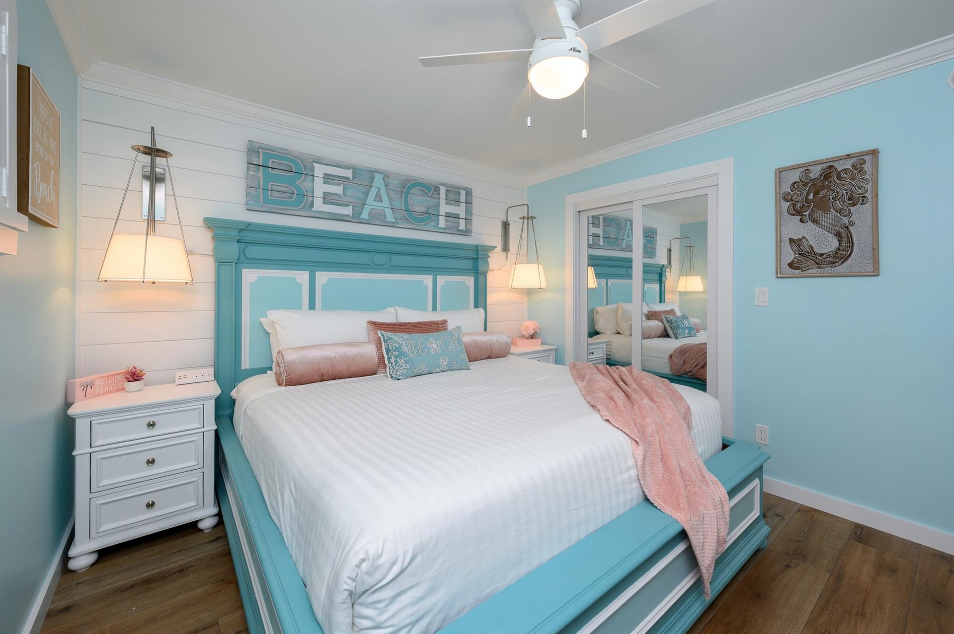 HSRC 202 Second Bedroom with King Bed