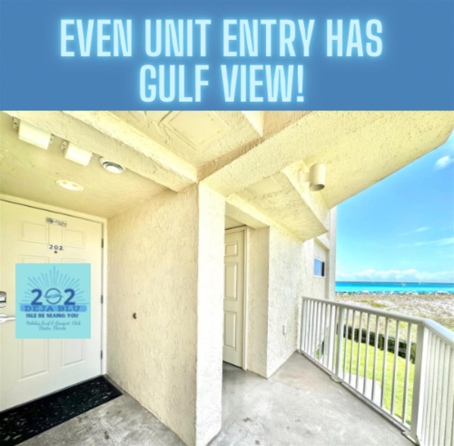 HSRC 202 Unit Entrance