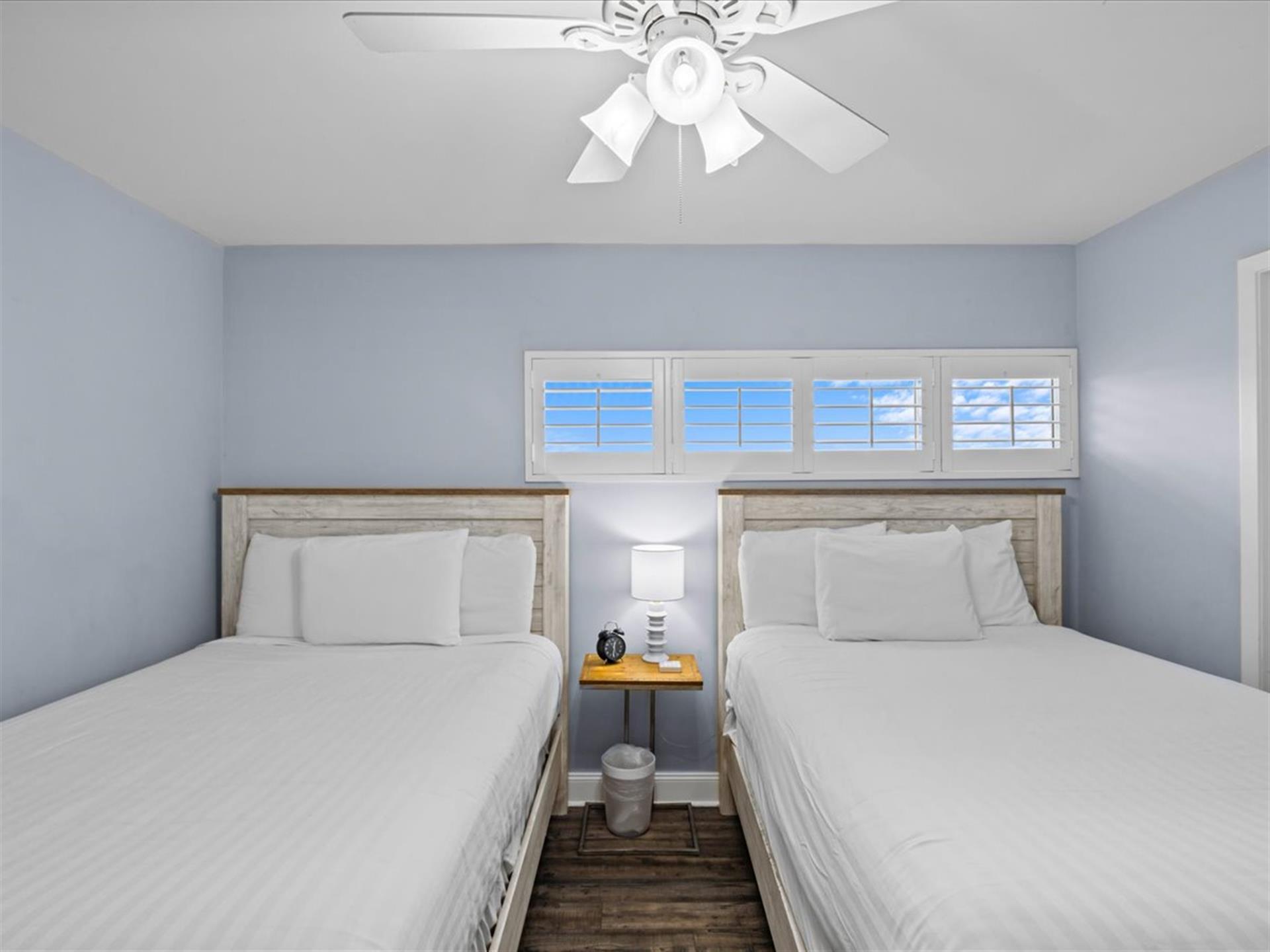 HSRC 607 Second Bedroom With Two Double Beds