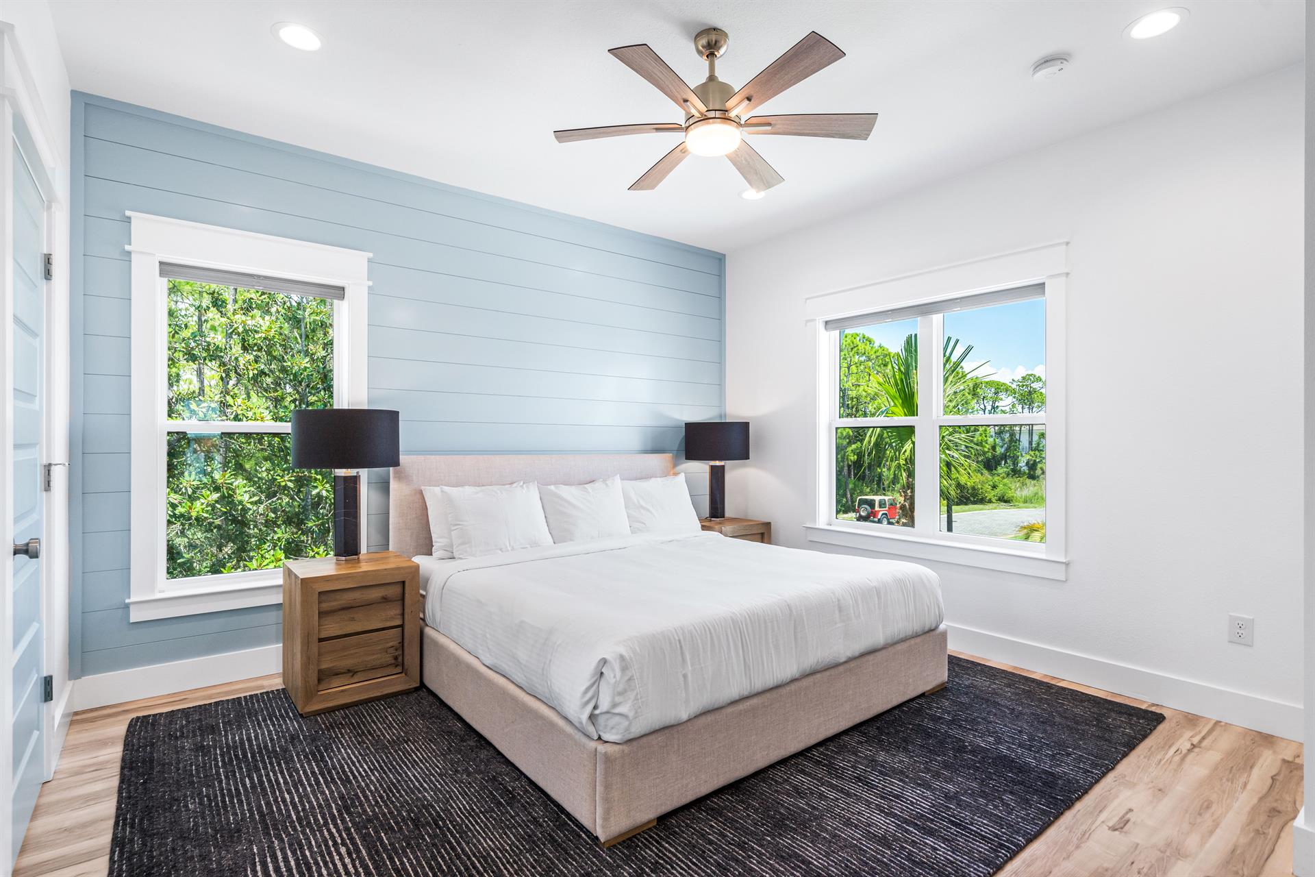 Second Floor King bedroom with walk in shower 4