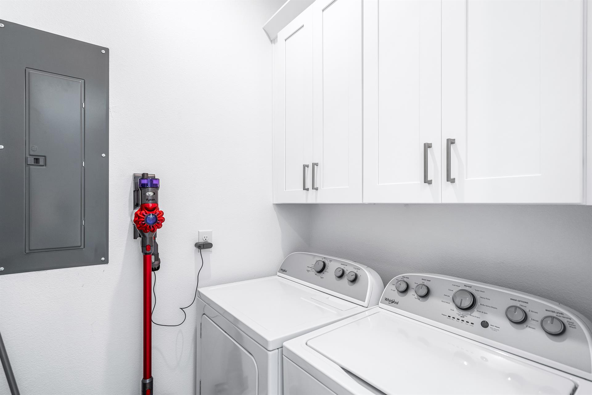 First Floor laundry room.