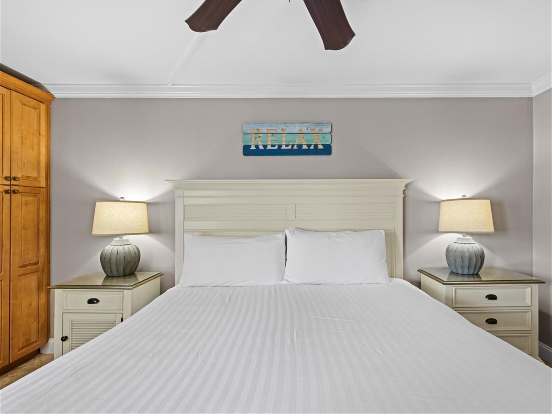 HSRC 405 Master Bedroom With King Bed