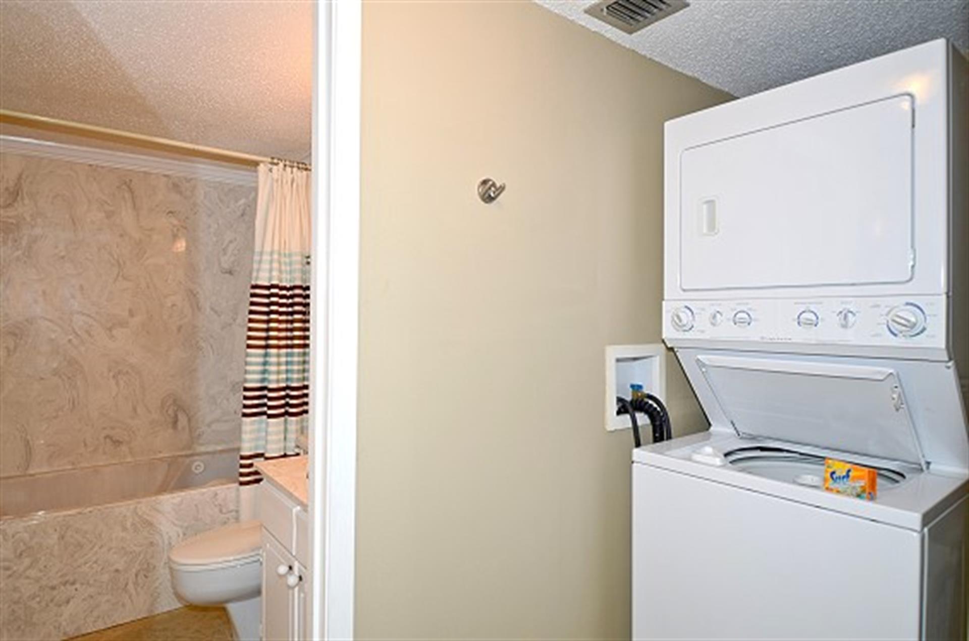 Washer and Dryer Area