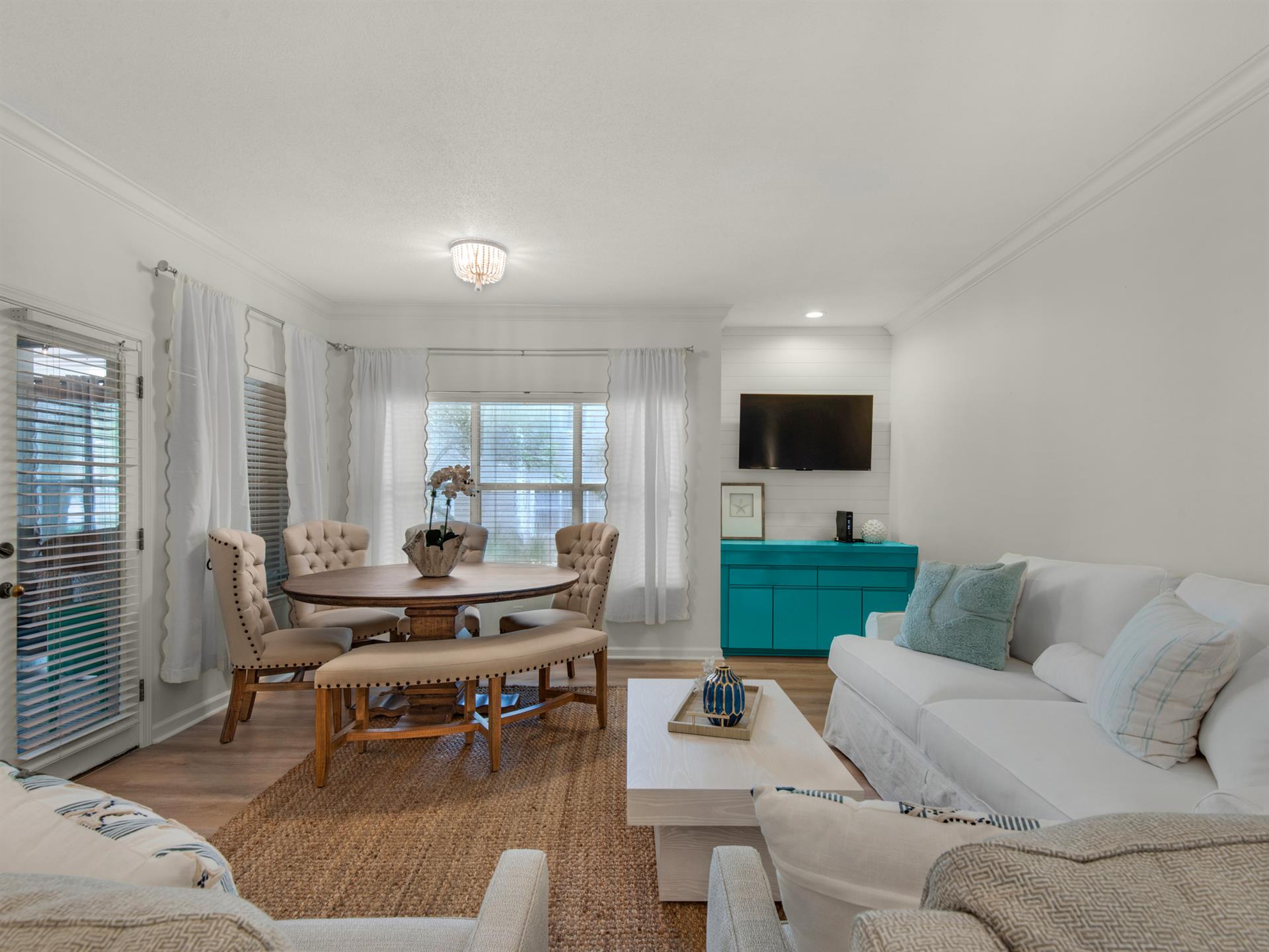 Flat Screen TV in Living Area