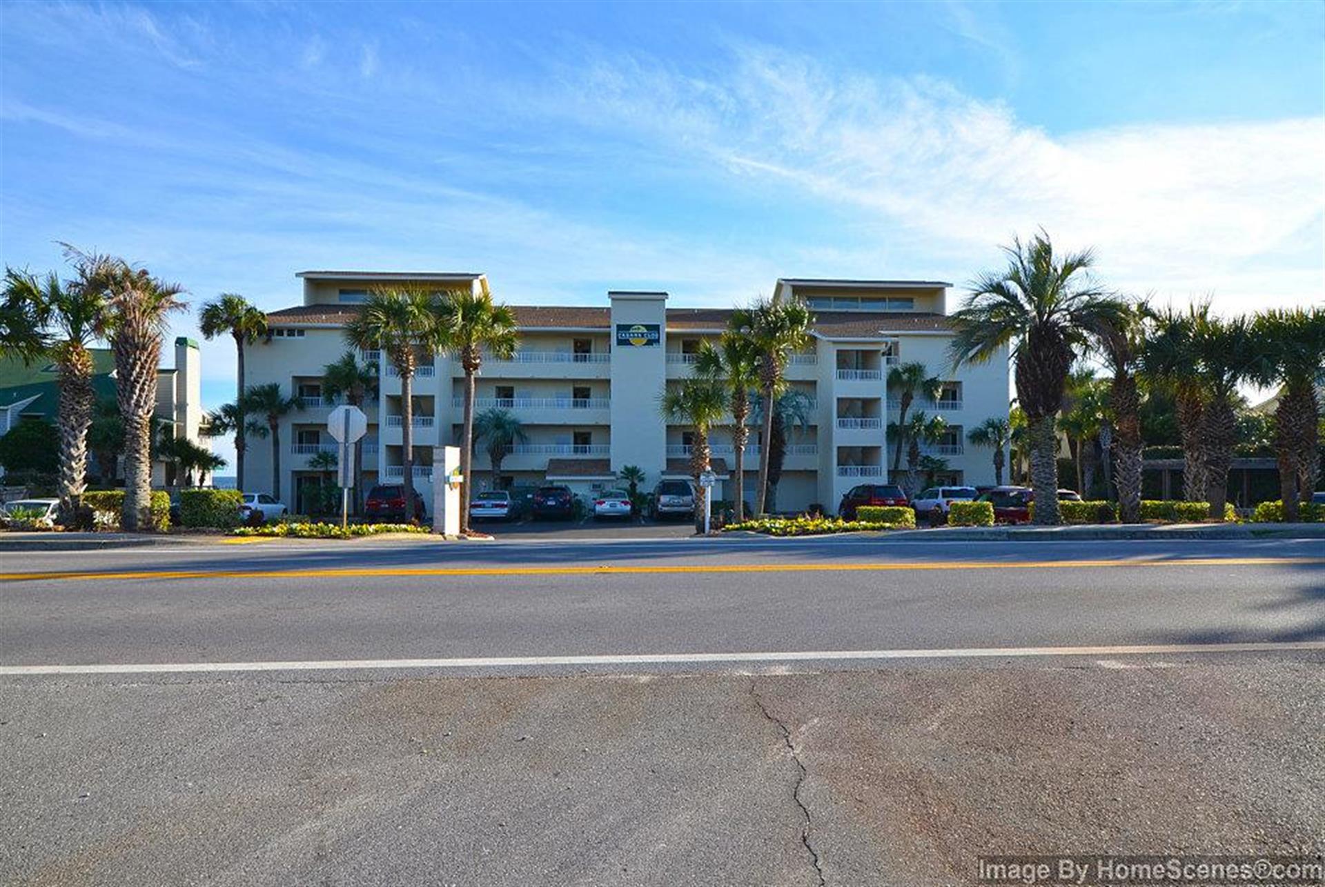 Cabana Club Front View