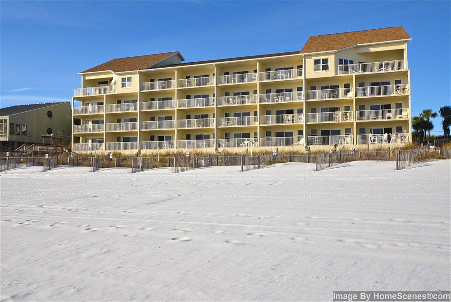 Cabana Club View from Beach