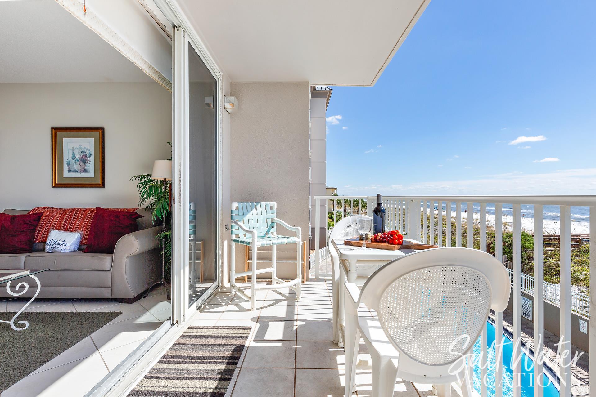 Balcony View from Master Bedroom