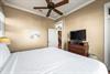 2nd Floor King Guest Bedroom with TV and XBox 360.  Spacious walkin closet and ensuite bathroom.