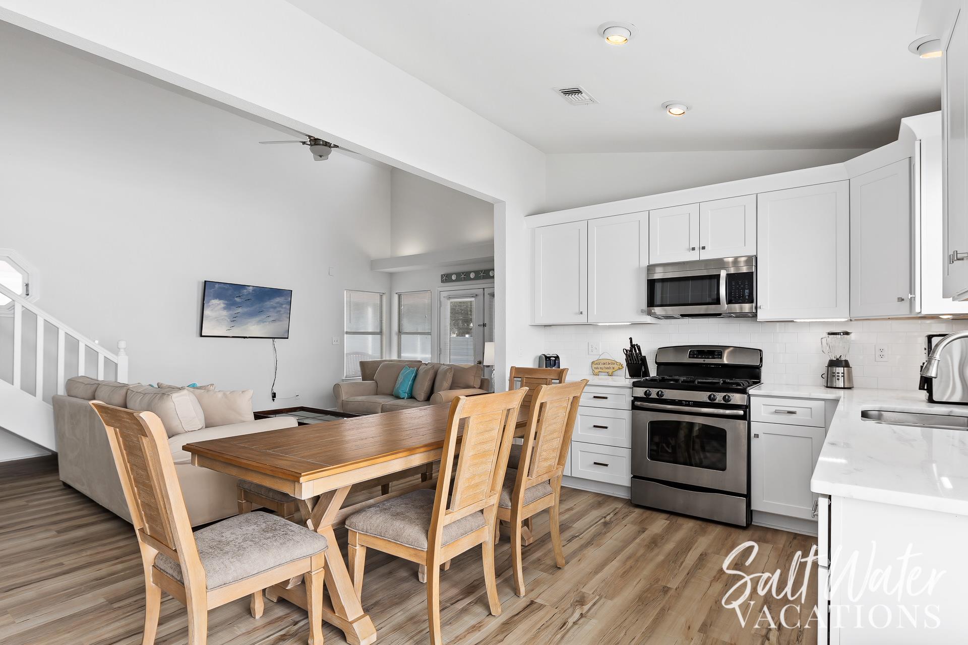 Dining and Kitchen Area