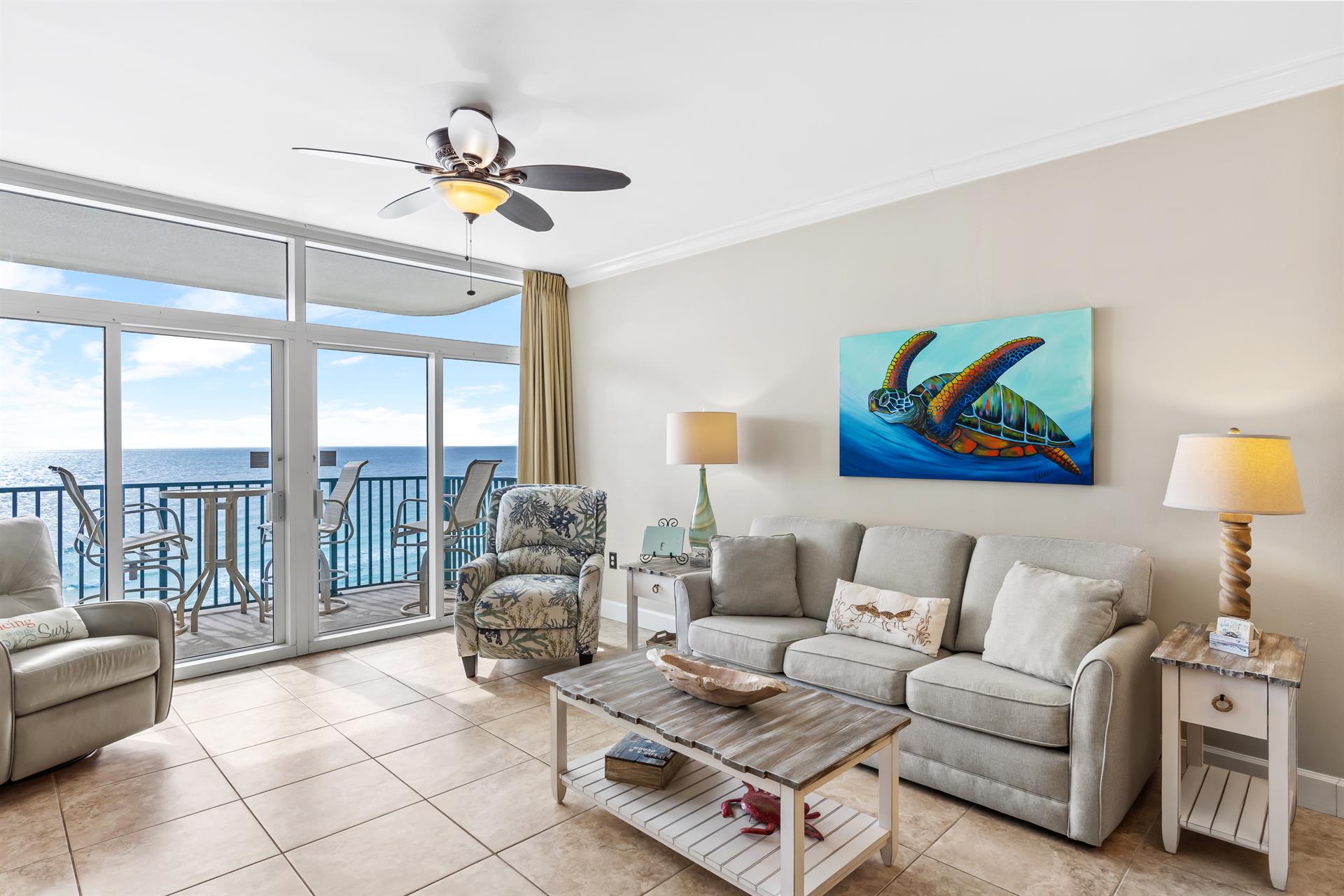 Living Area with Sleeper Sofa