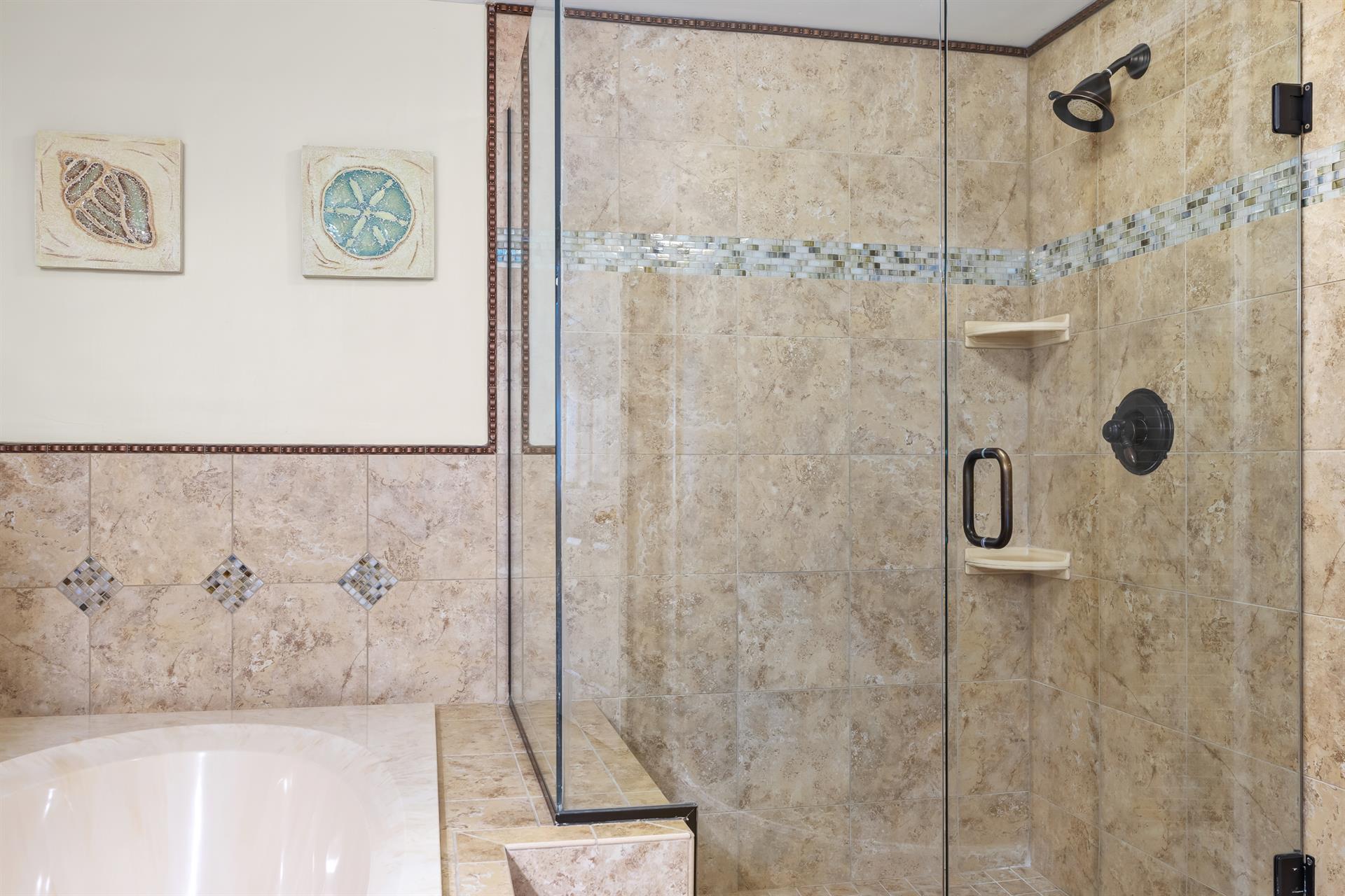 Primary Bathroom with Walkin Shower