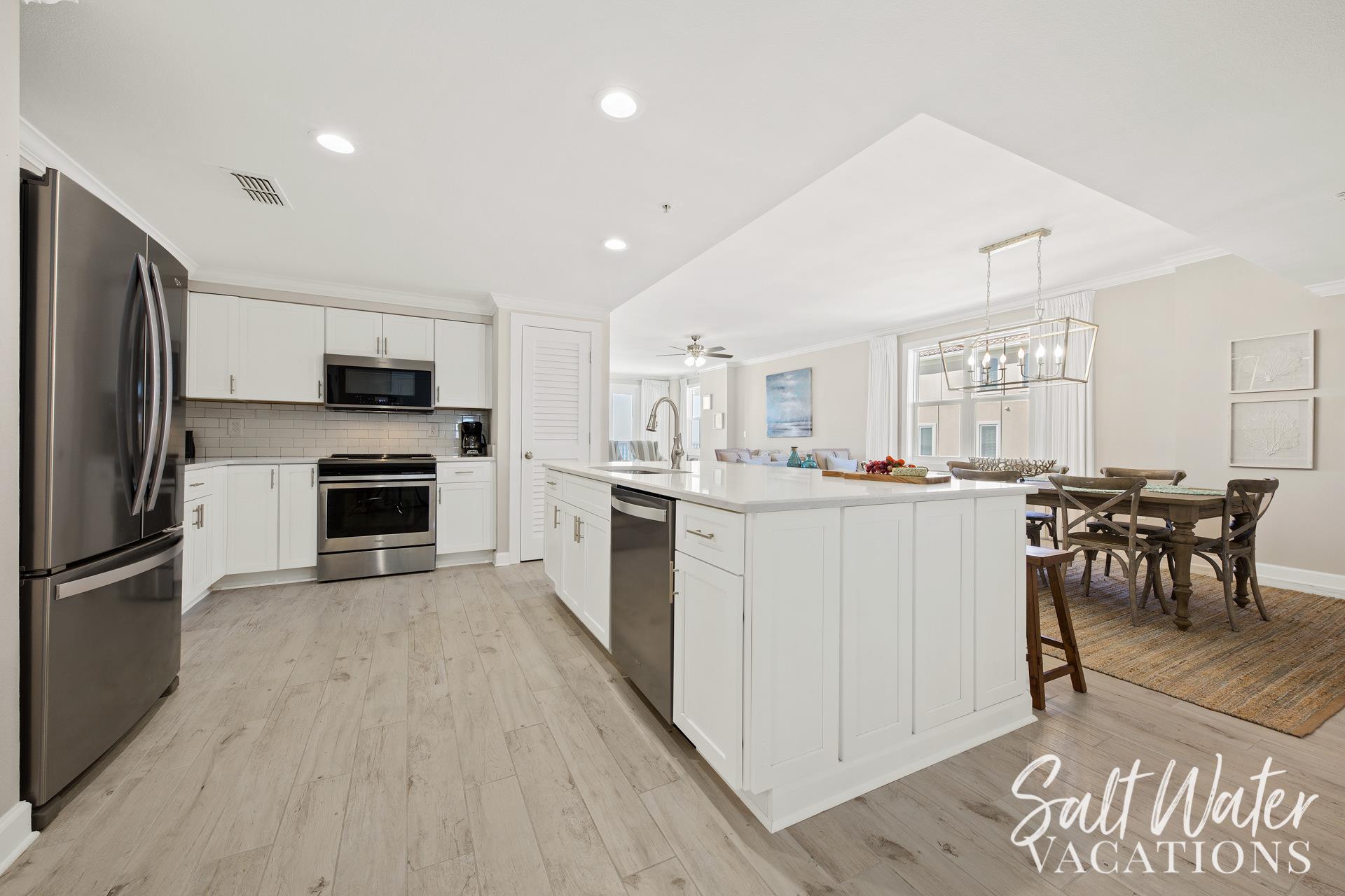 Kitchen with Large Island