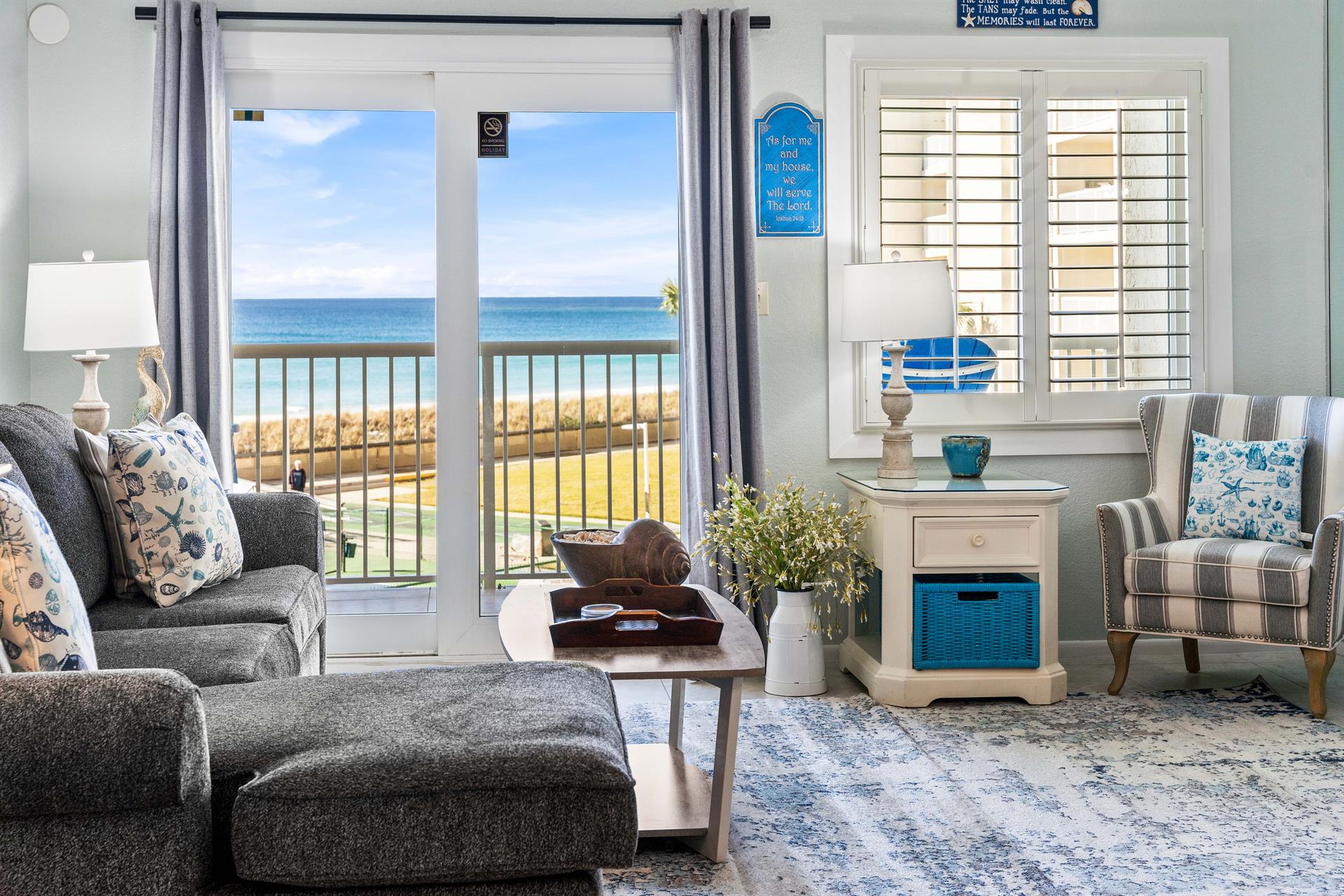 HSRC 316 Living Area With Gulf View