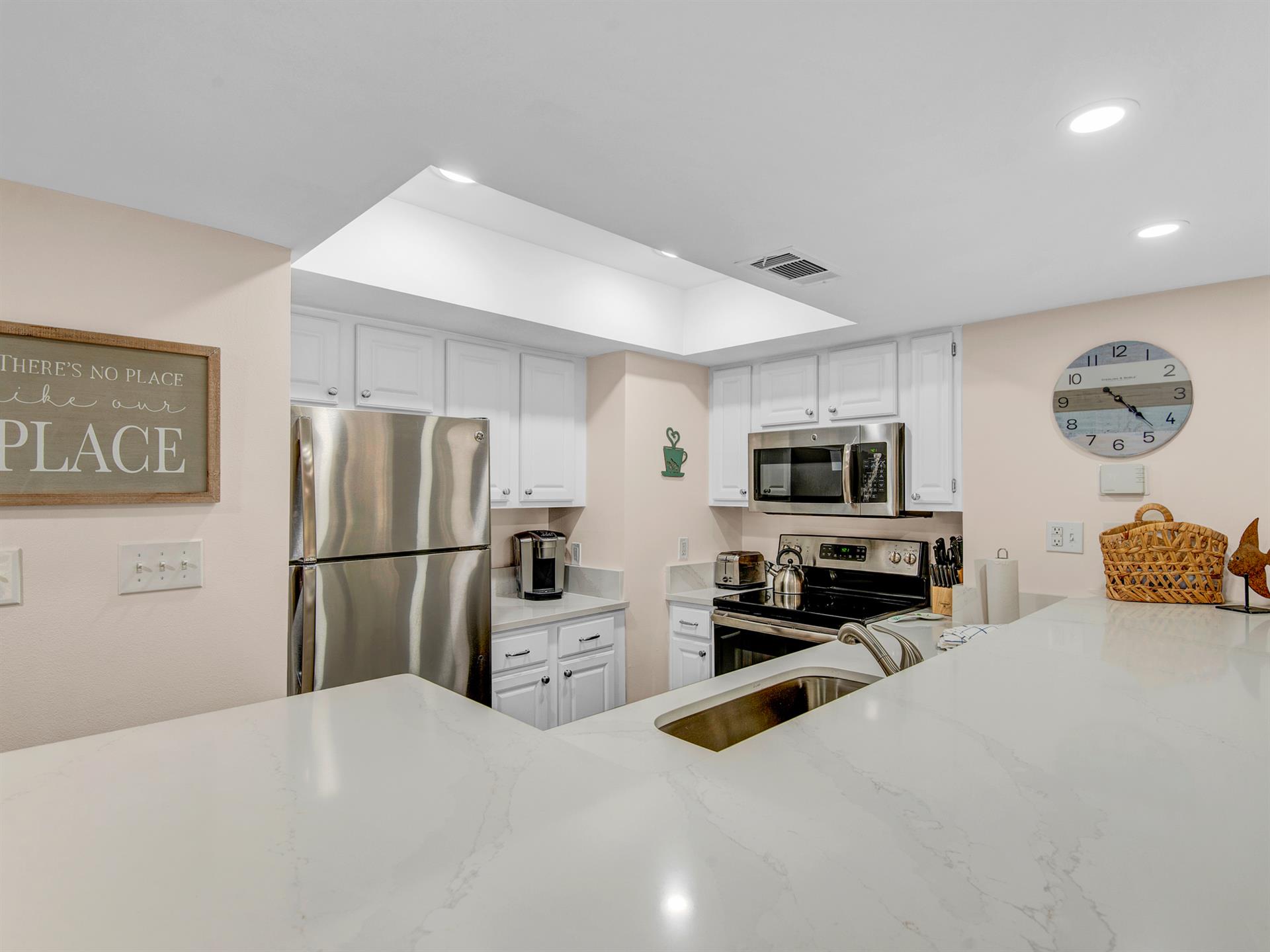 Plenty of Counter Space in Kitchen