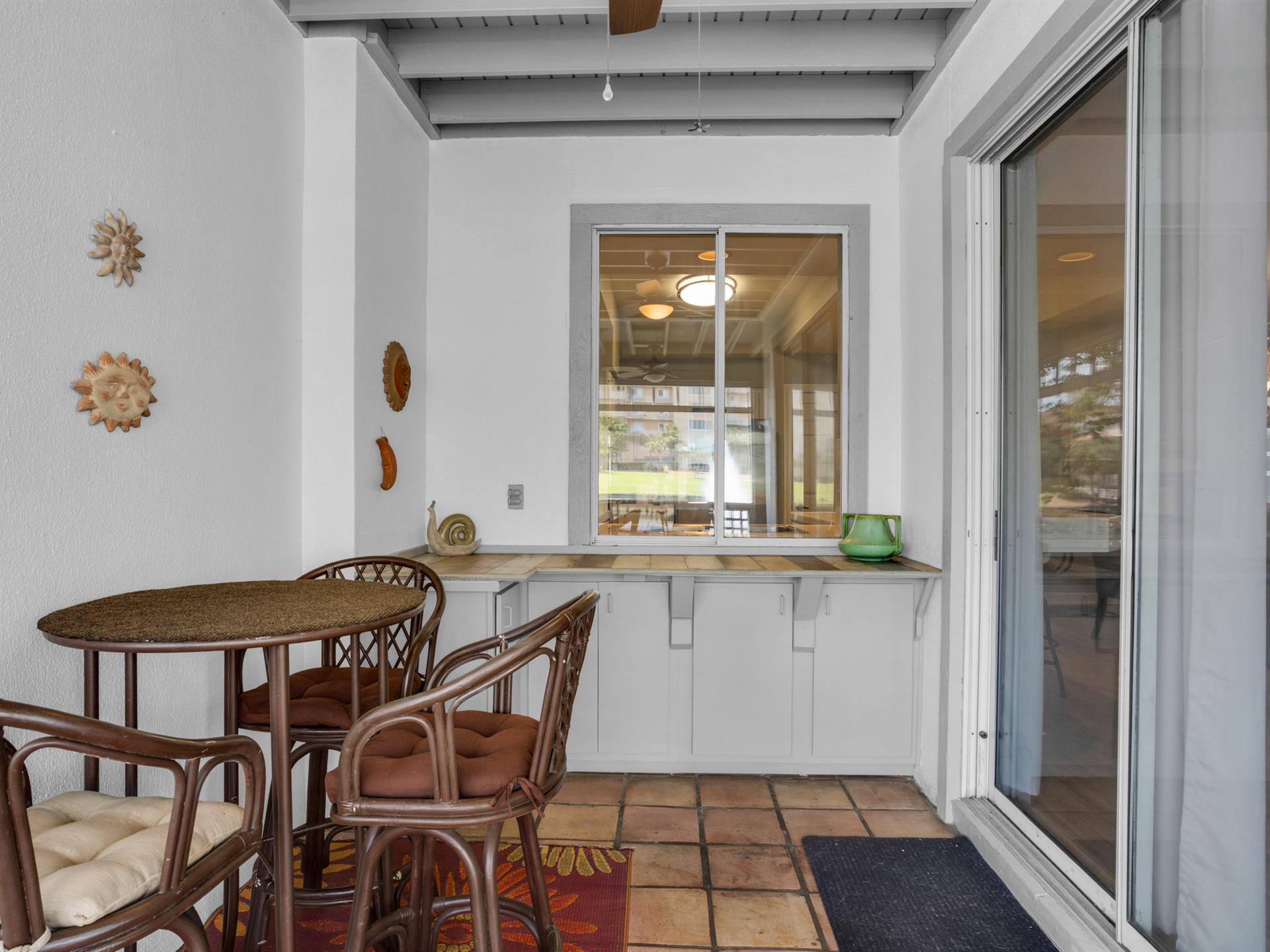 View of Pass Through Window