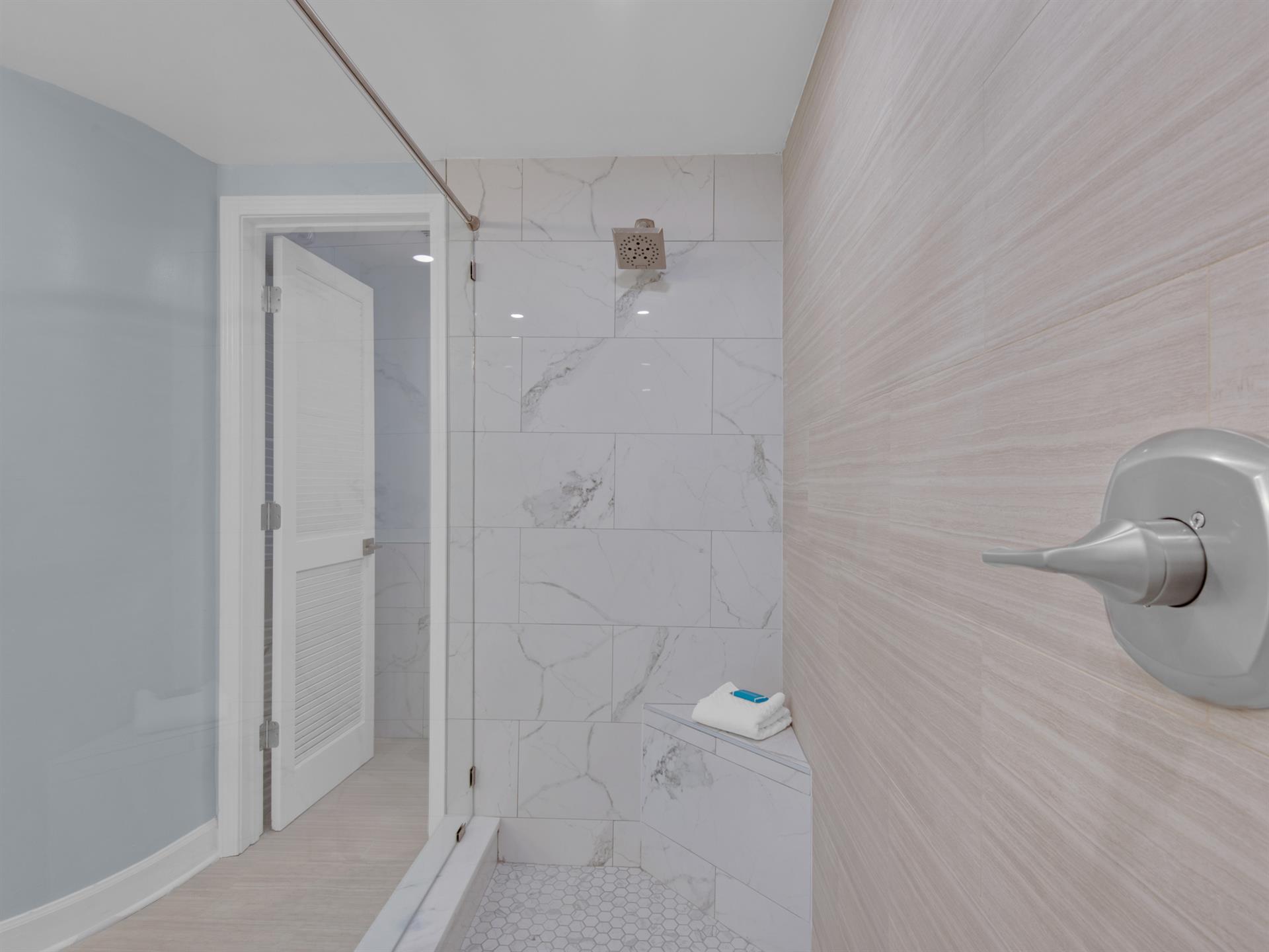 Primary Bathroom with WalkIn Shower