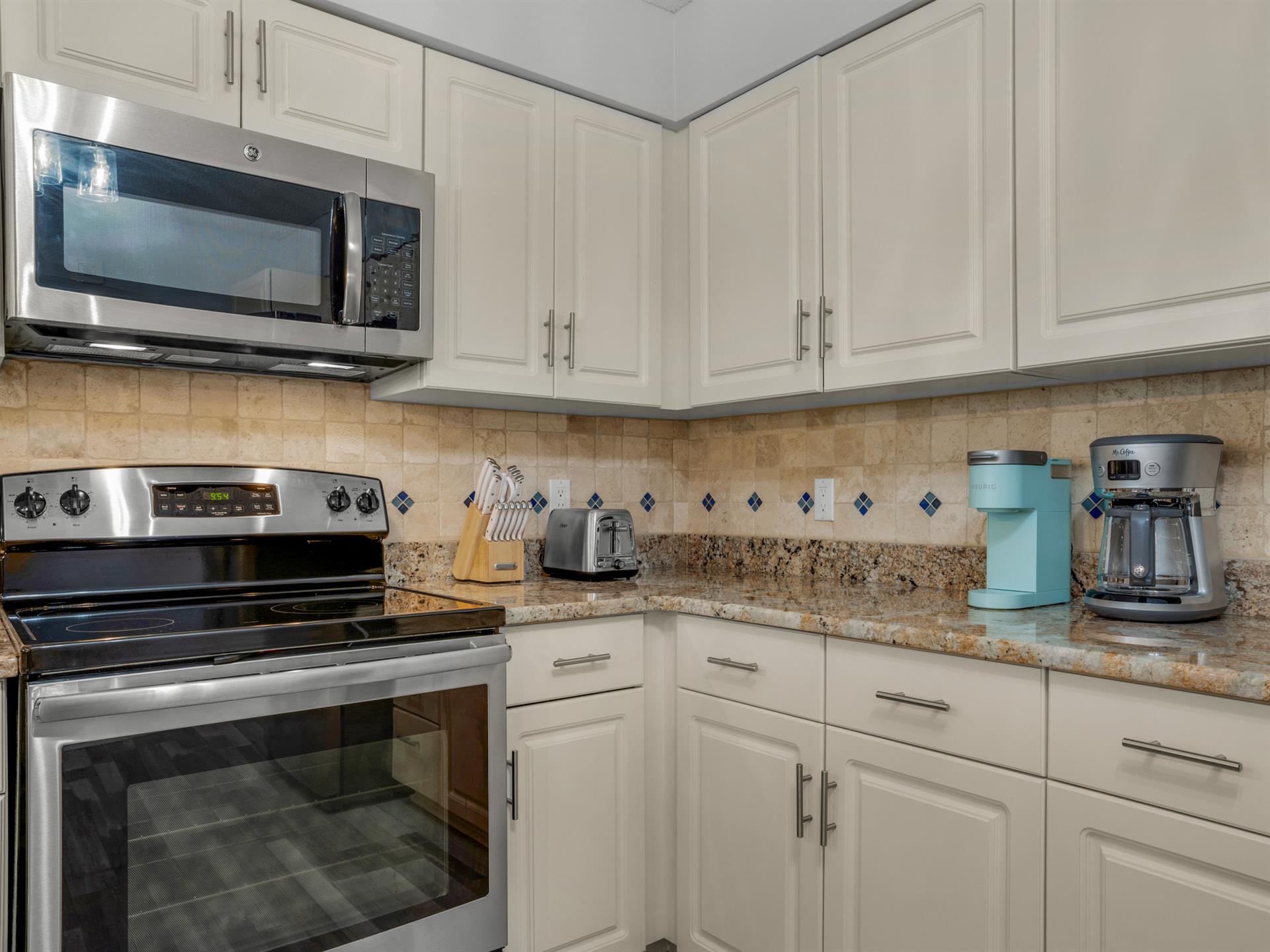 Kitchen with plenty of counter space