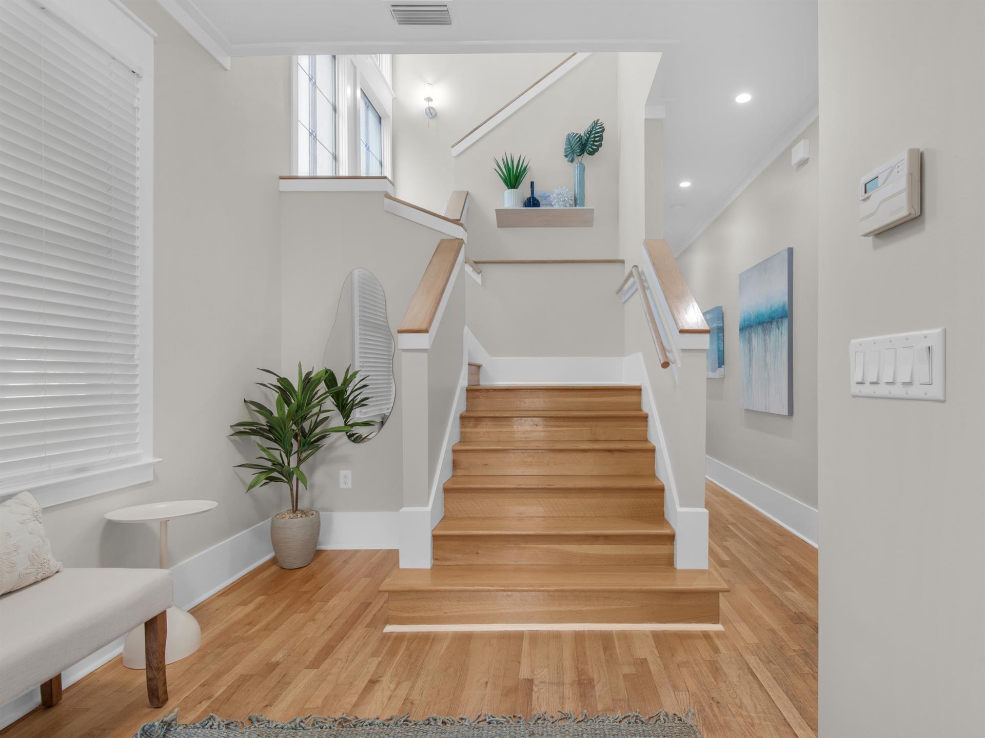 Warm welcomes  foyer 1st floor