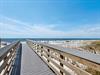 Boardwalk to private beach area