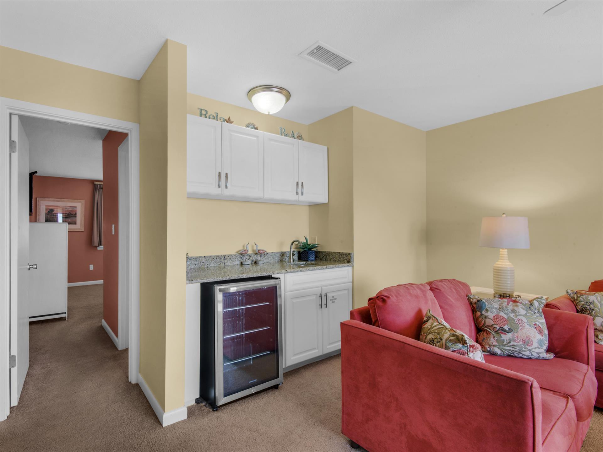 Wet Bar in Living Room