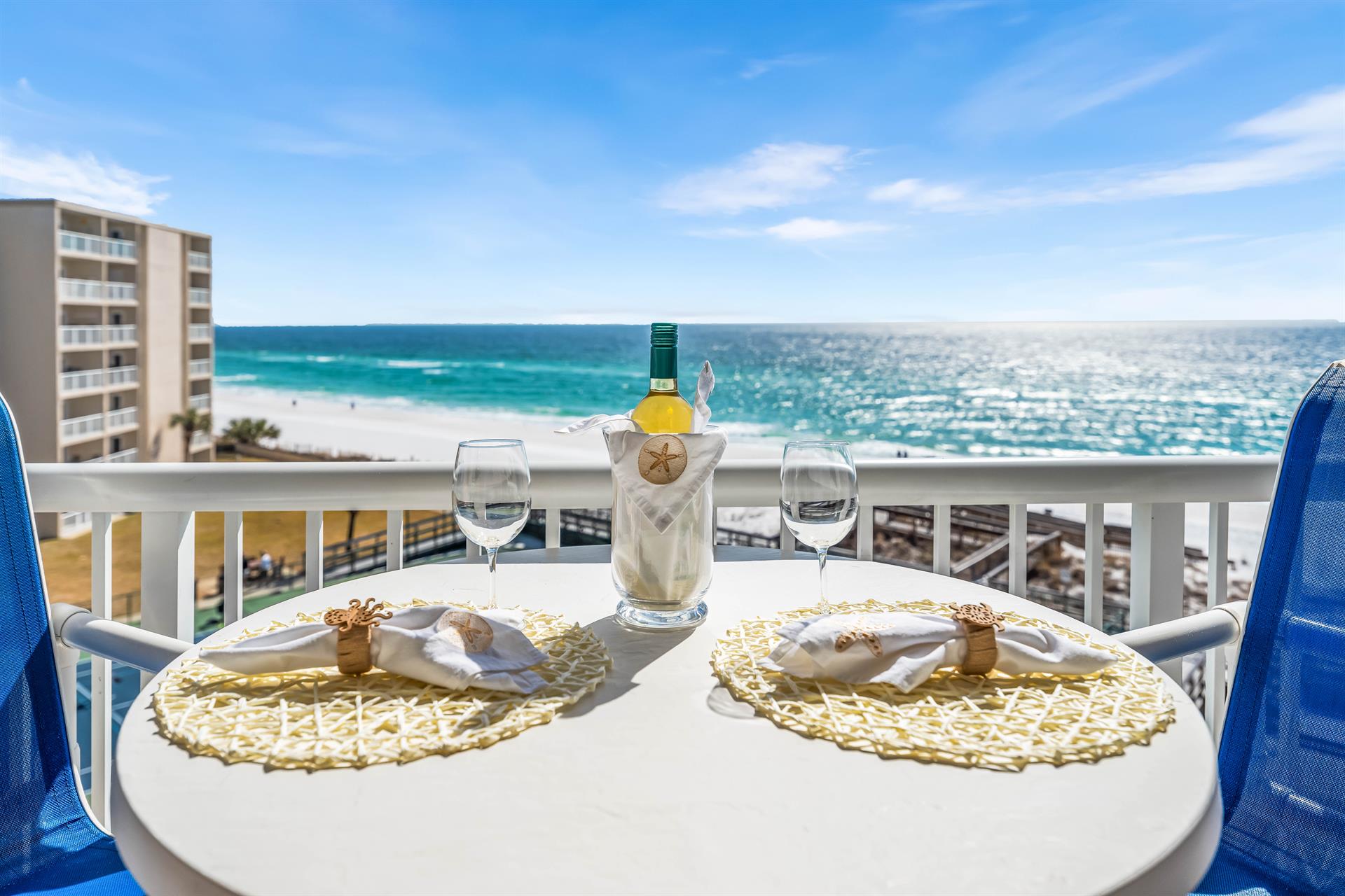 HSRC 506 Private Balcony with Beautiful Gulf View