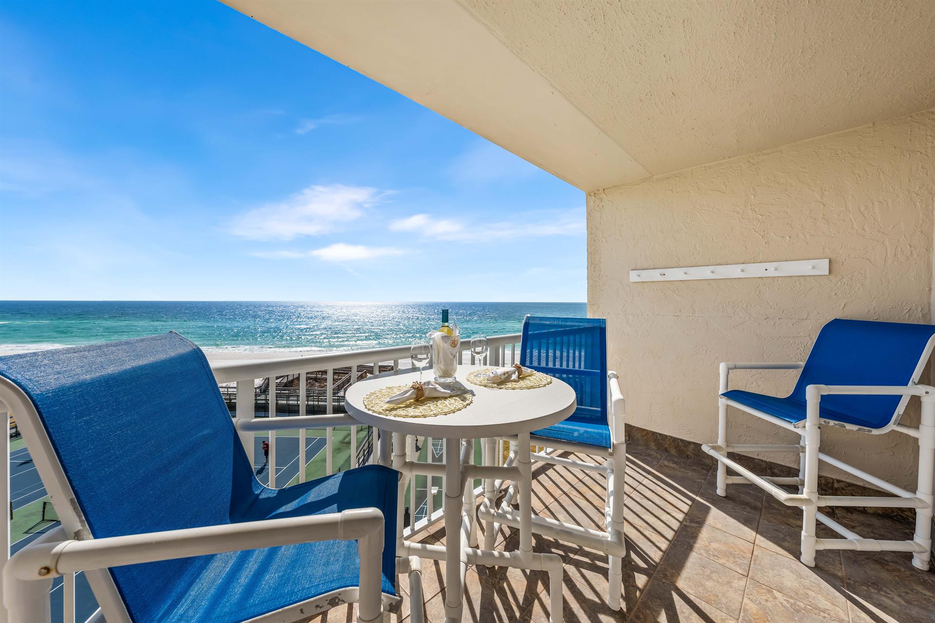 HSRC 506 Private Balcony With Gulf View