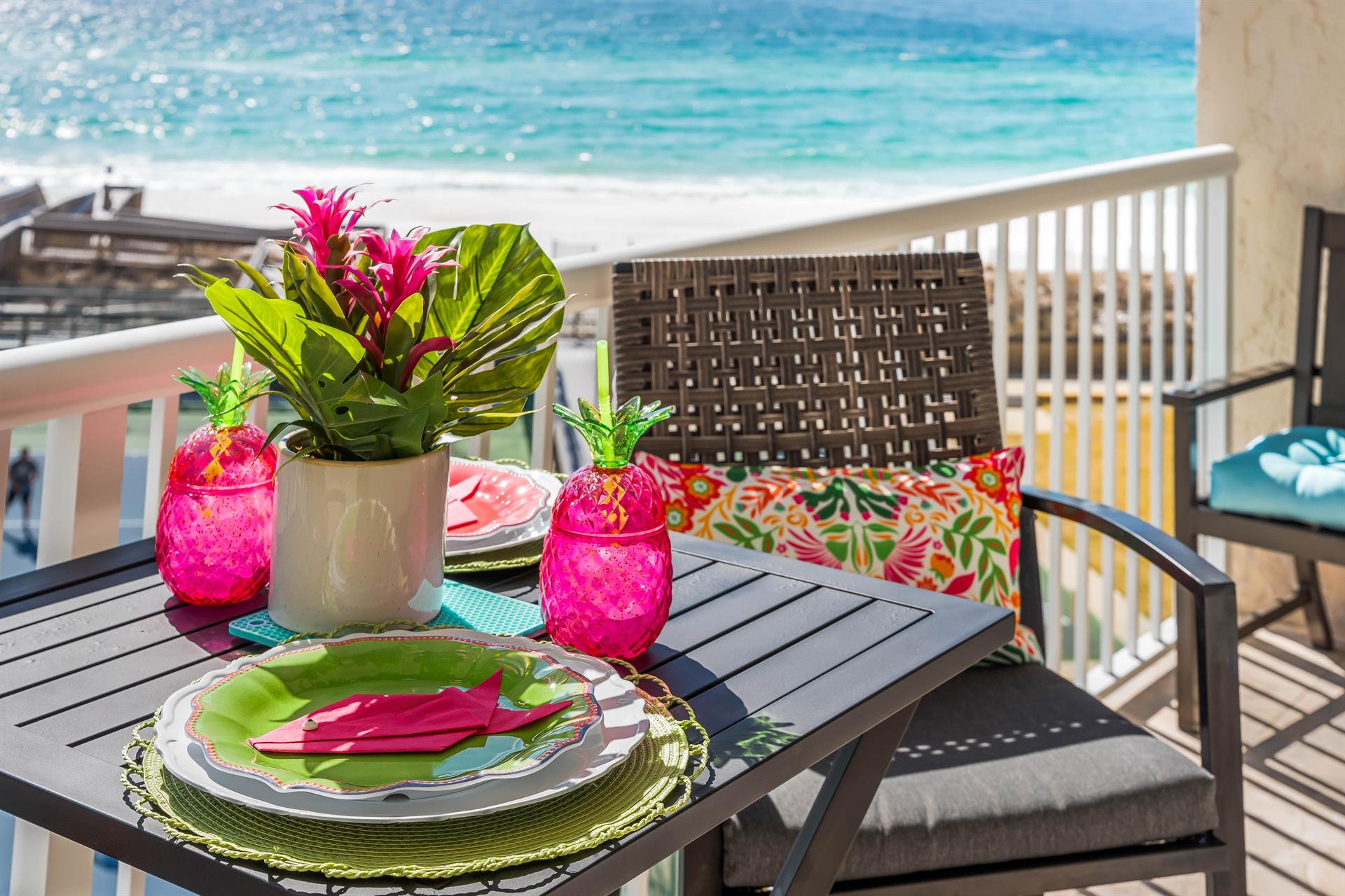 HSRC 509 Private Balcony with Gulf View