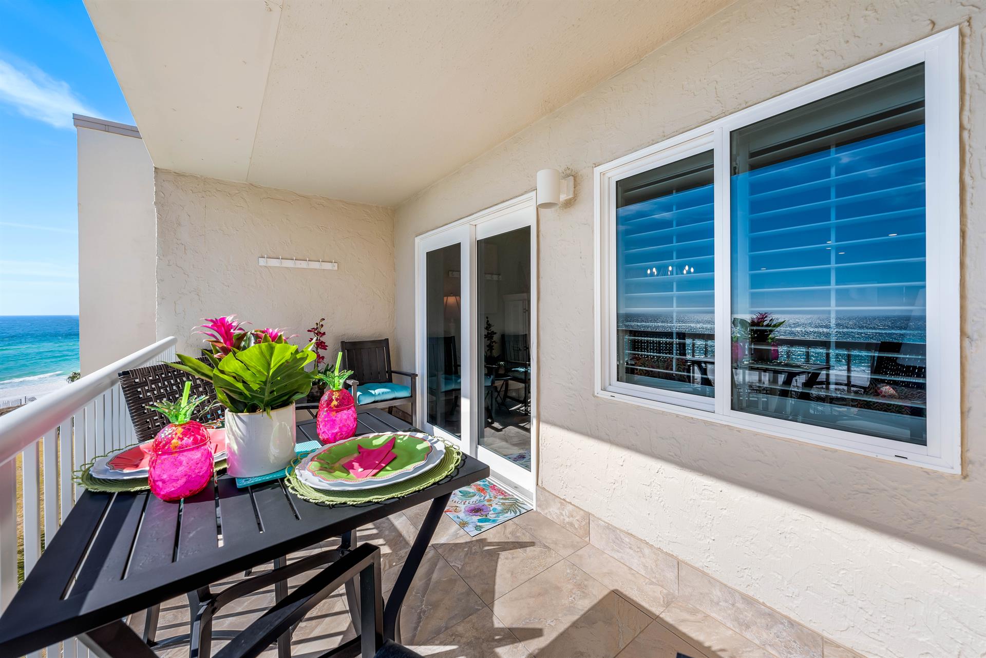 Private Balcony with Gulf View