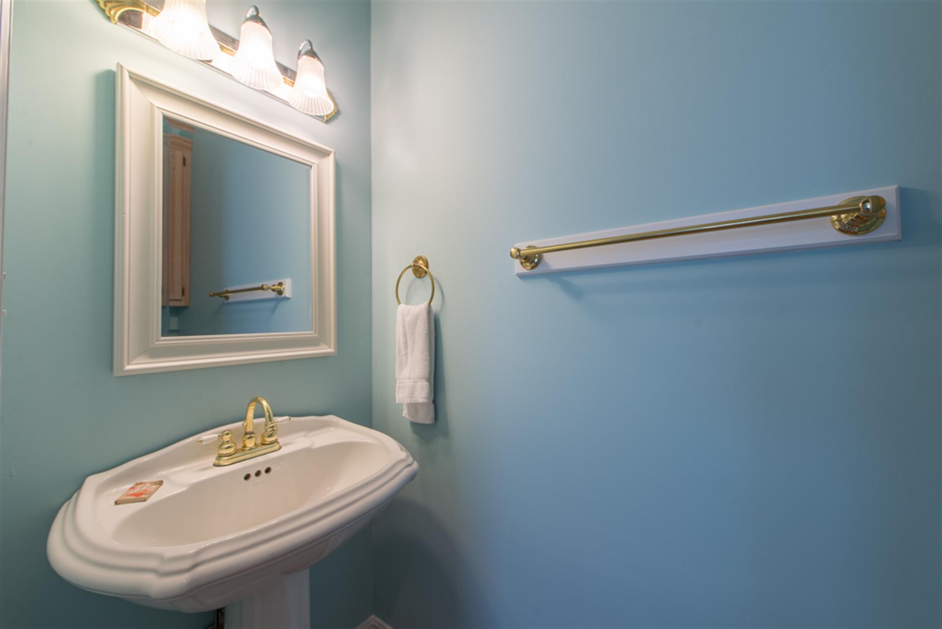 Half Bathroom on 1st Floor