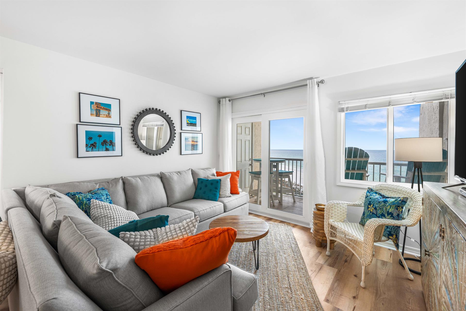 HSRC 604 Living Area With Gulf View