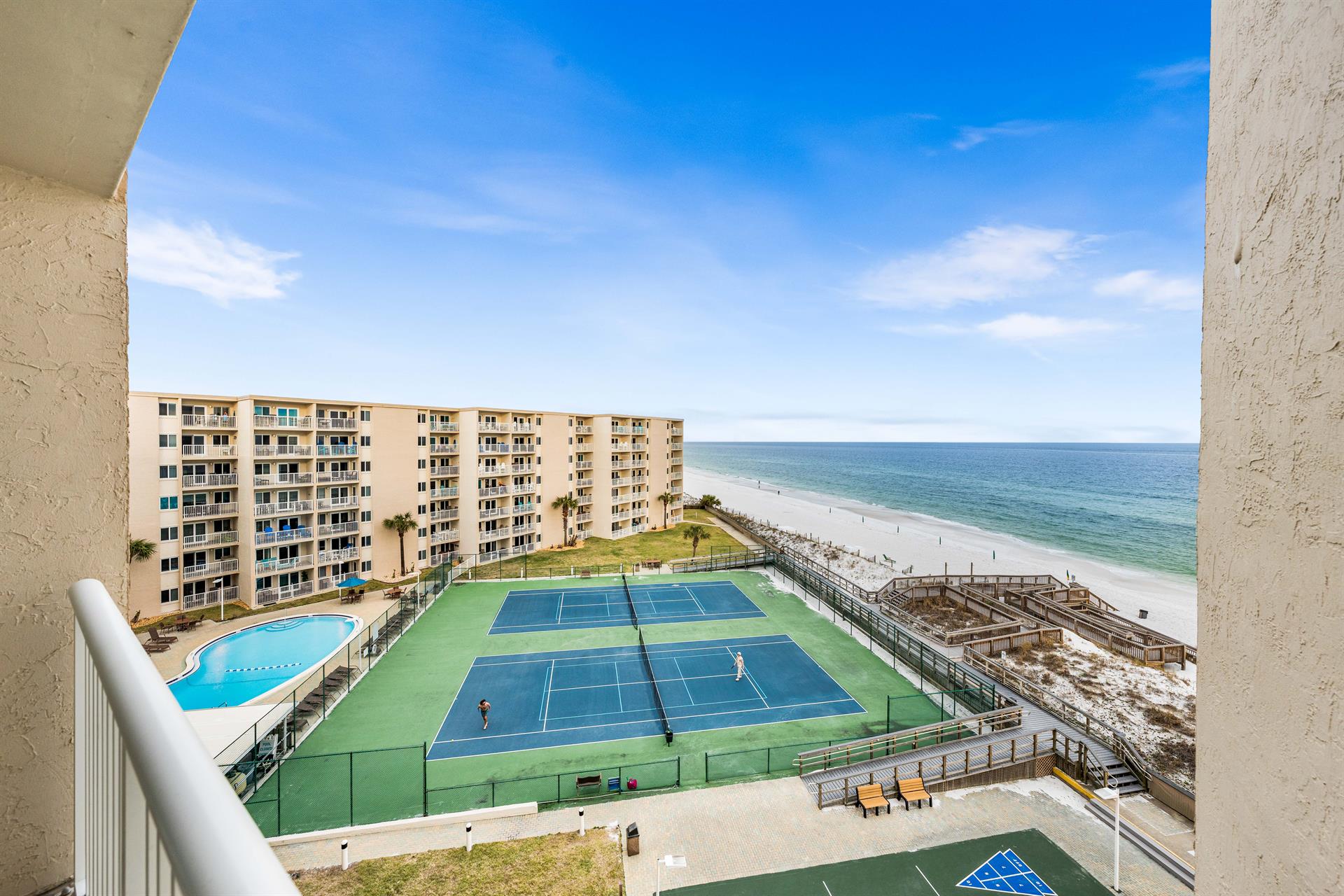 HSRC 604 Private Balcony View