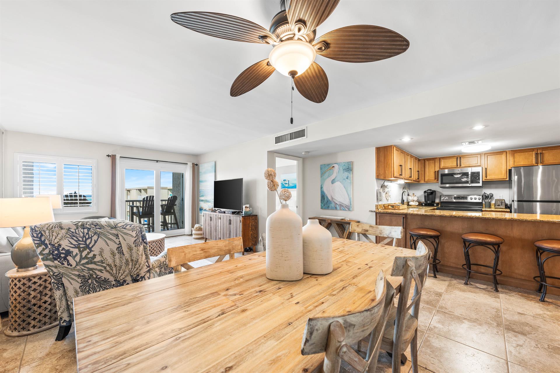 View from Dining Area