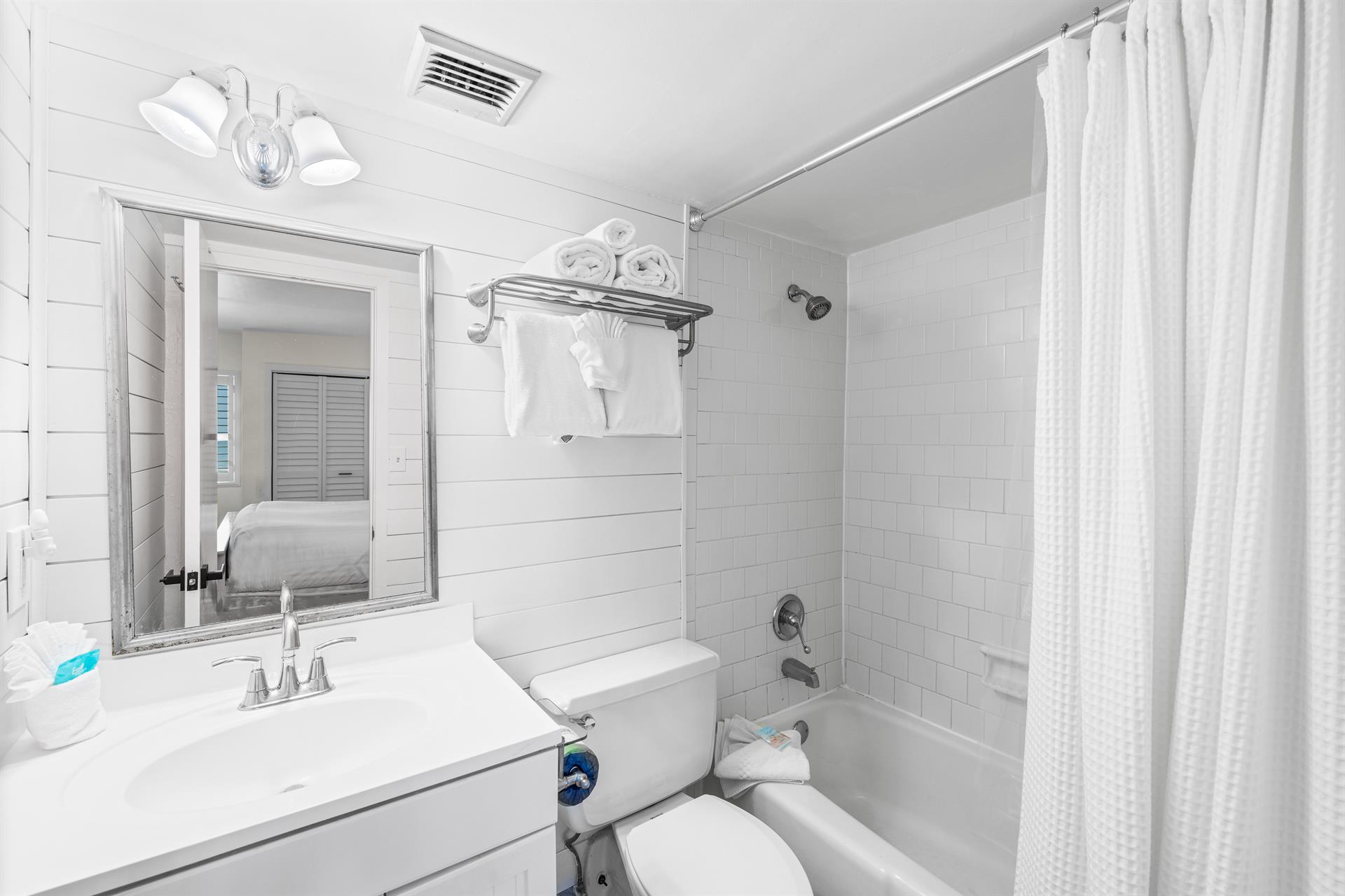 Master Bathroom with Combo TubShower