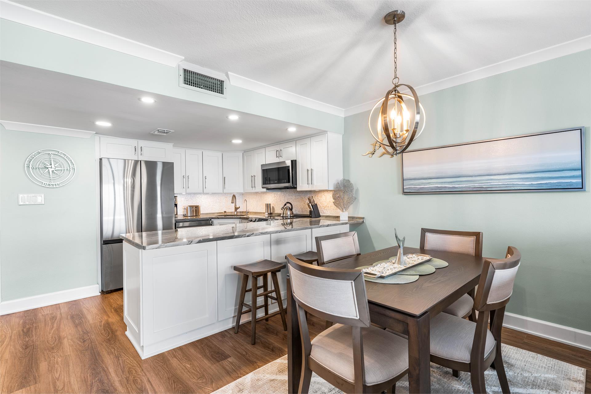 Dining Area and Kitchen