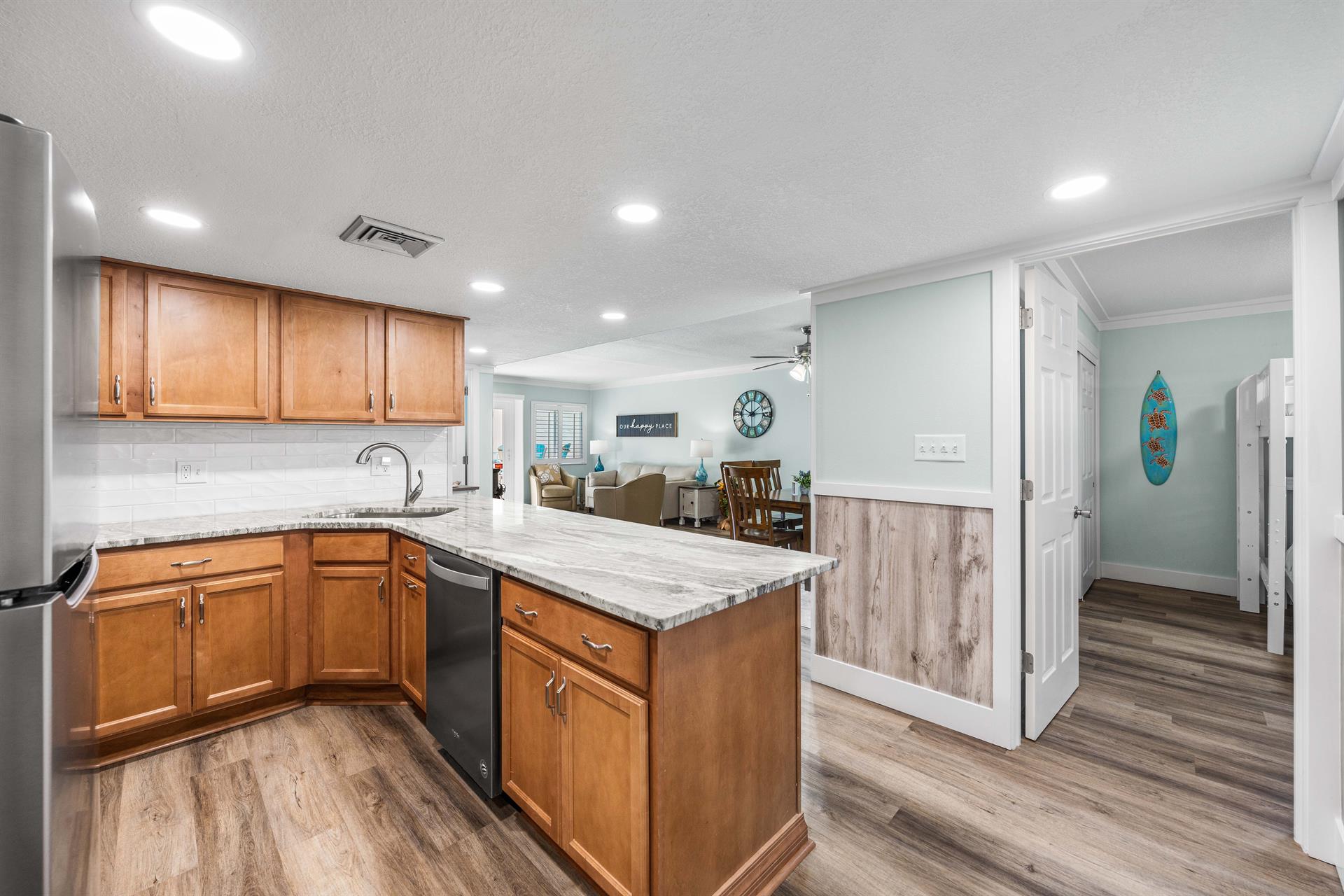 Unit Entrance into Kitchen