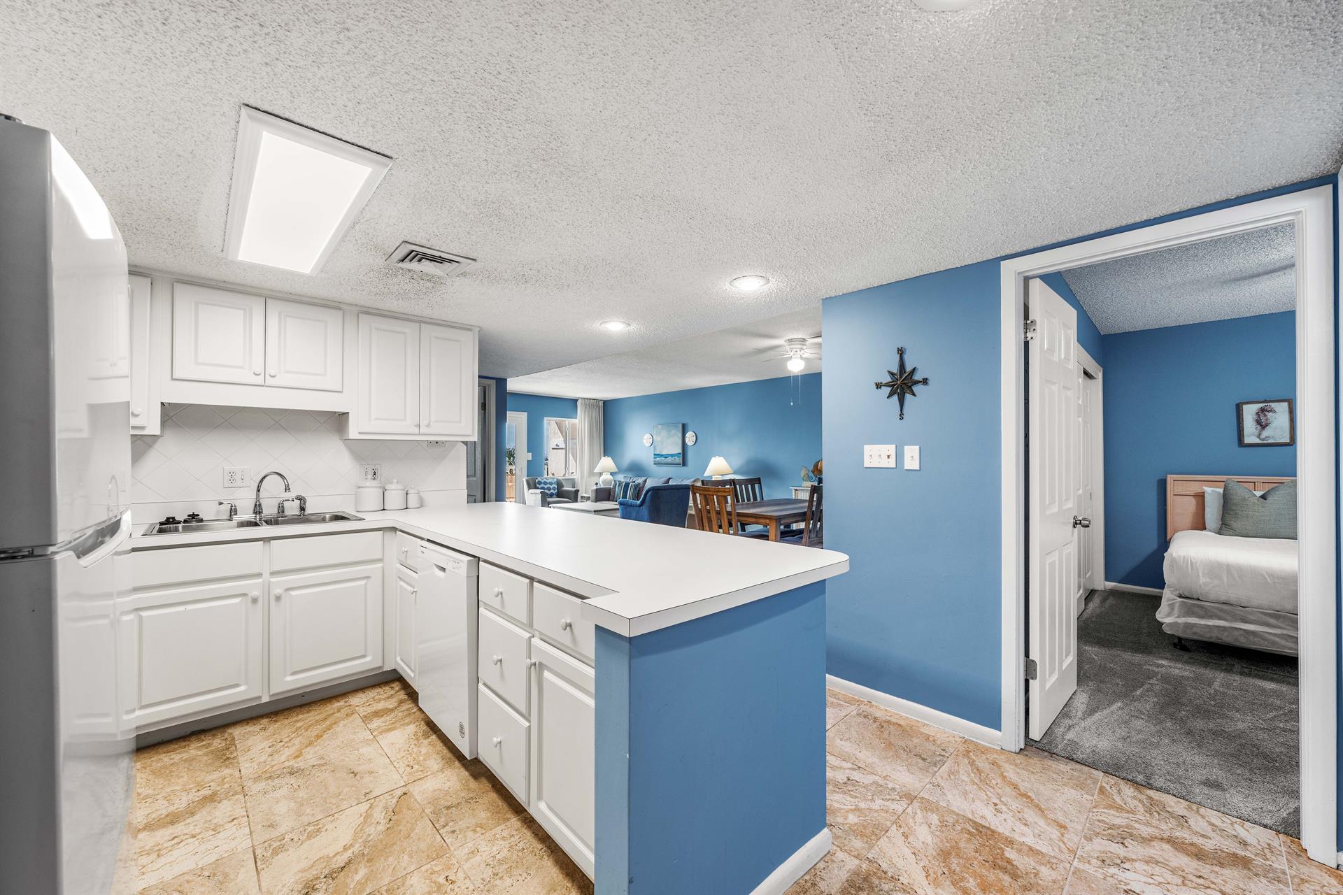 Unit Entrance into Kitchen