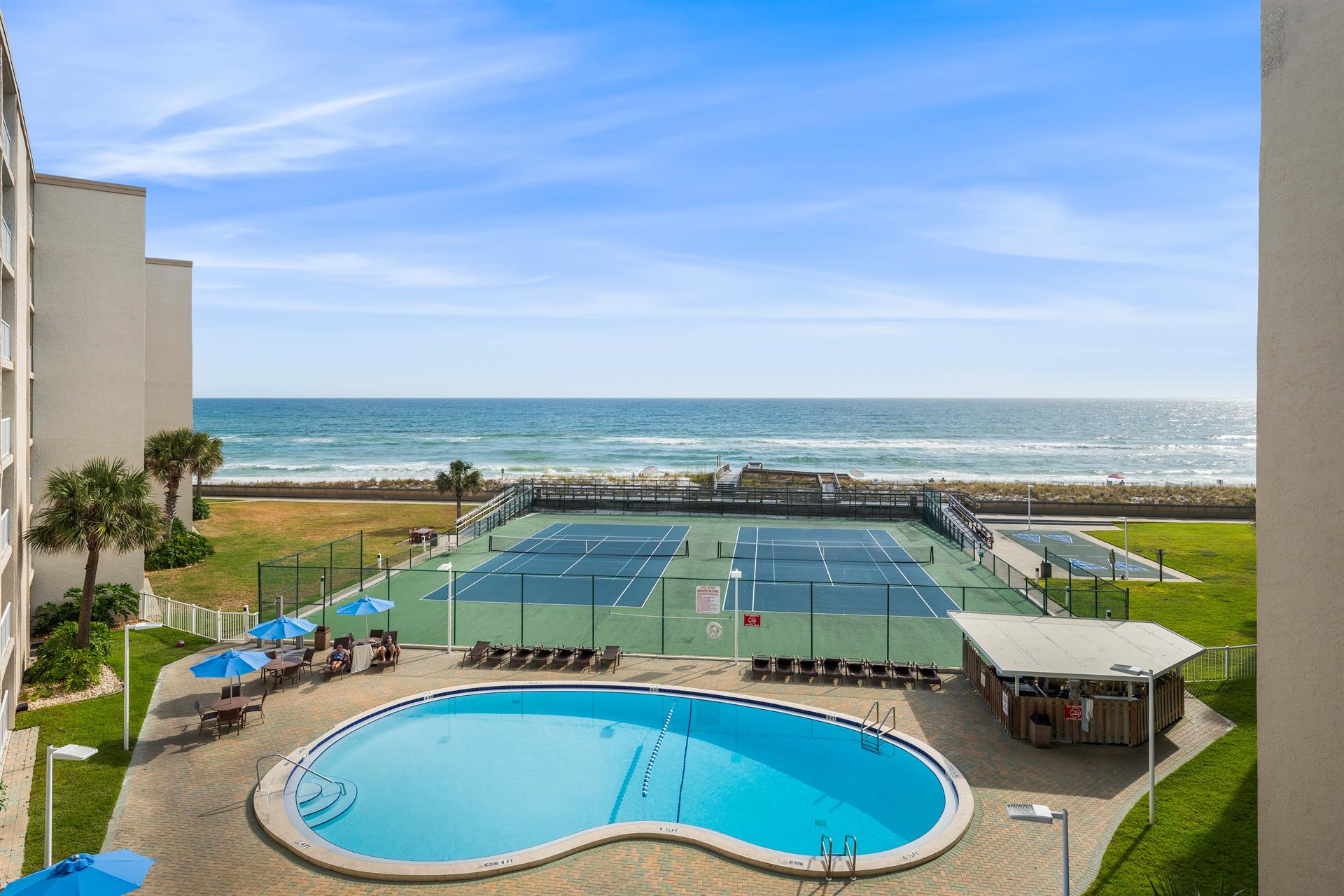 View from Private Balcony