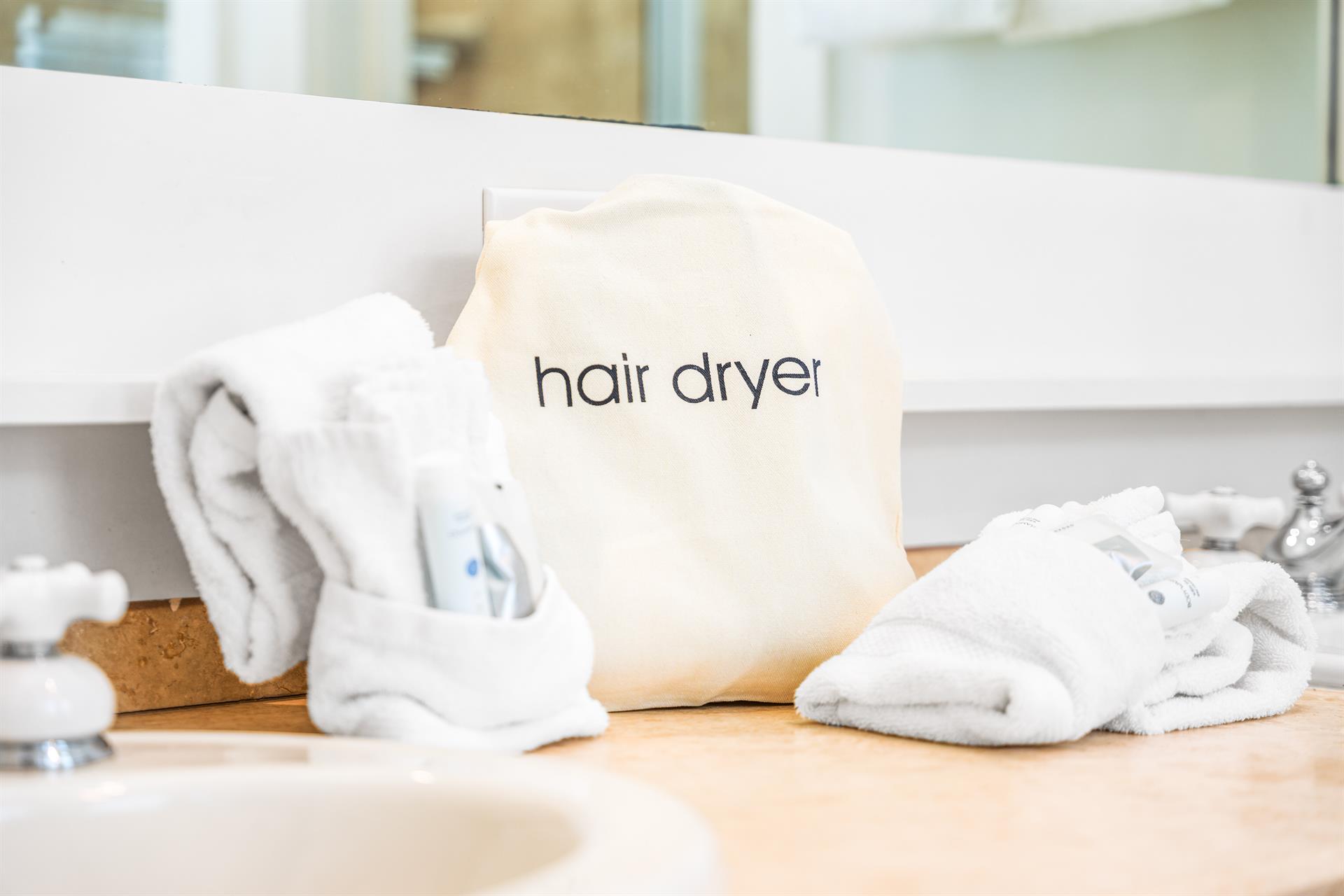 Hair Dryers Included