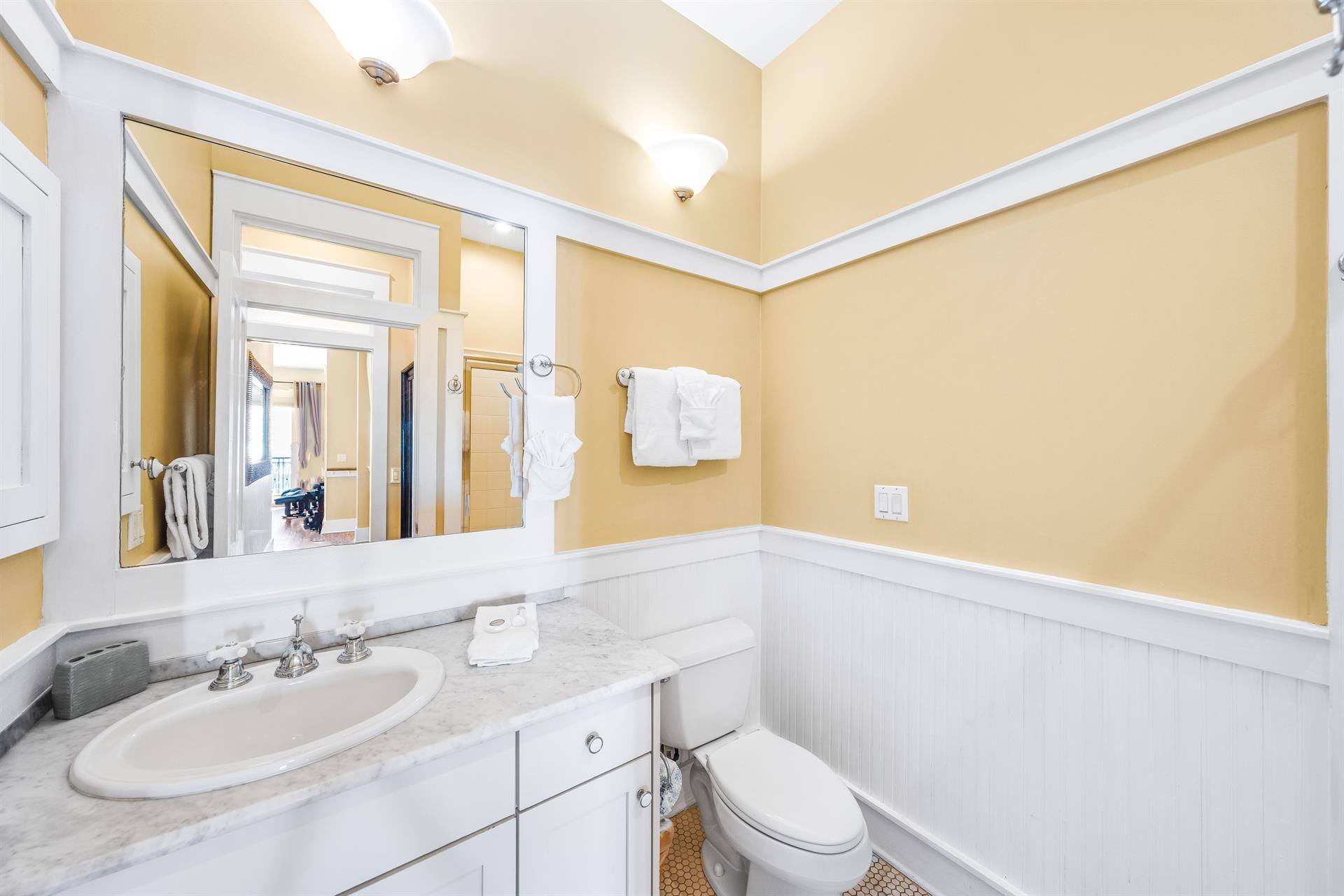 2nd Floor Full Bathroom with Walk In Shower