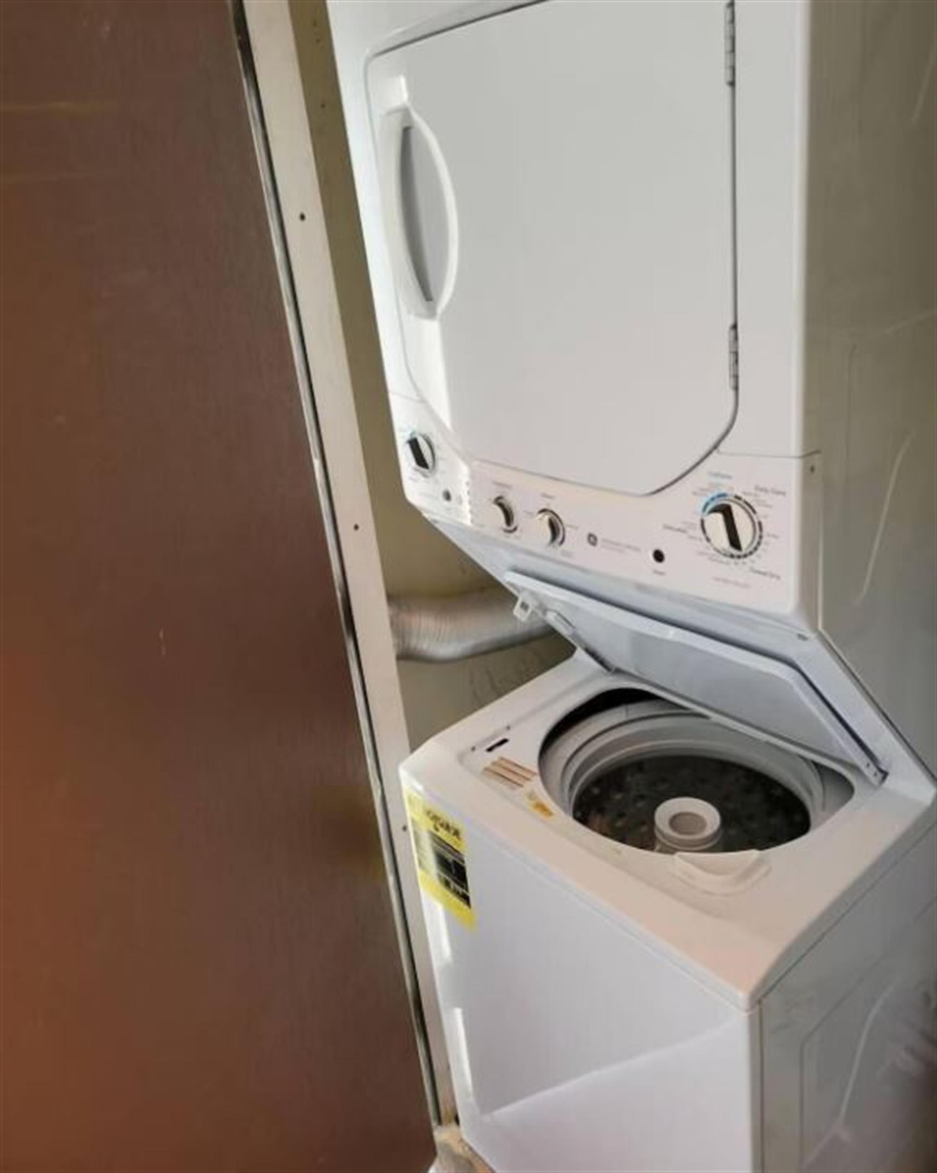 Washer and Dryer in outside closet
