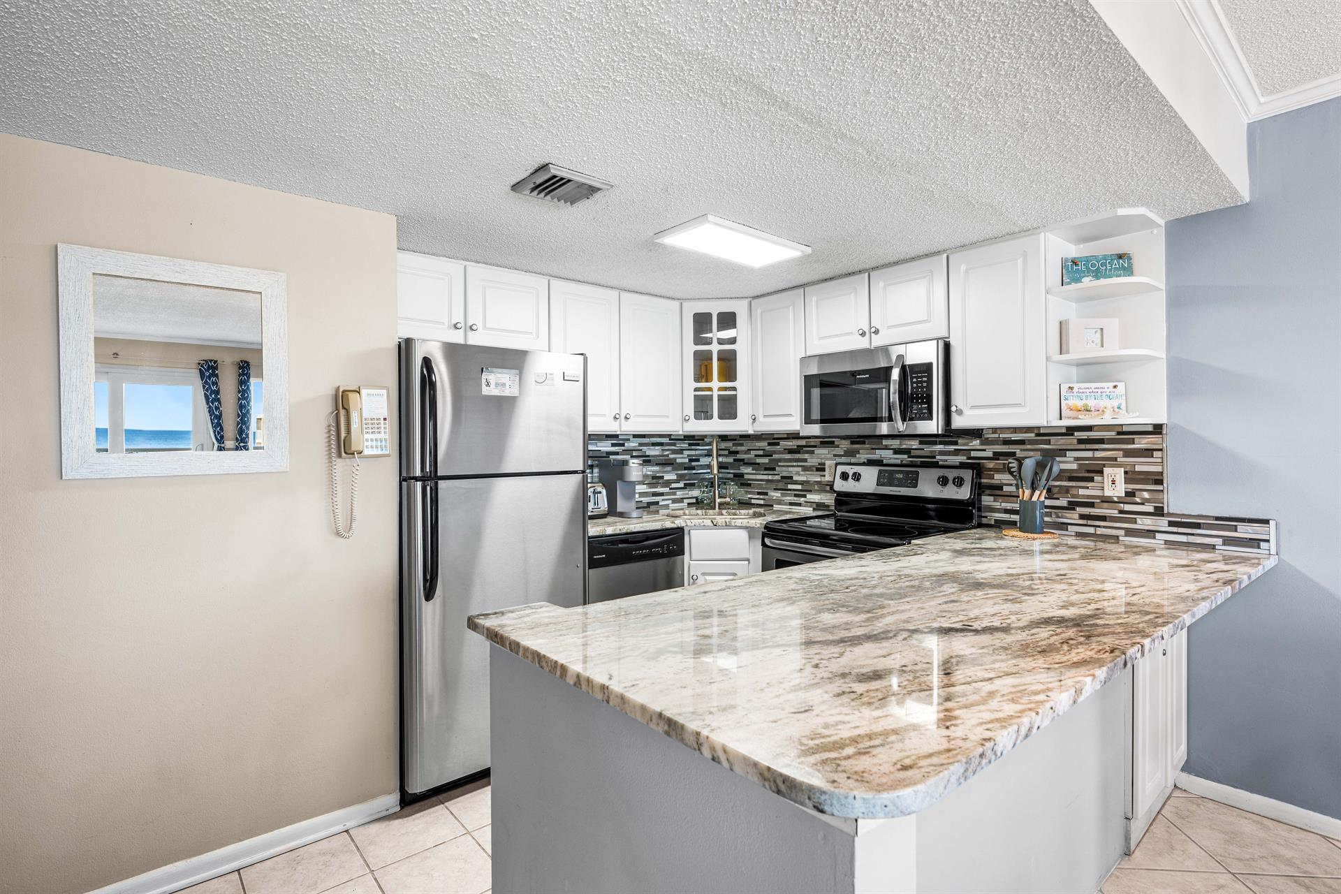 Fully Stocked Kitchen