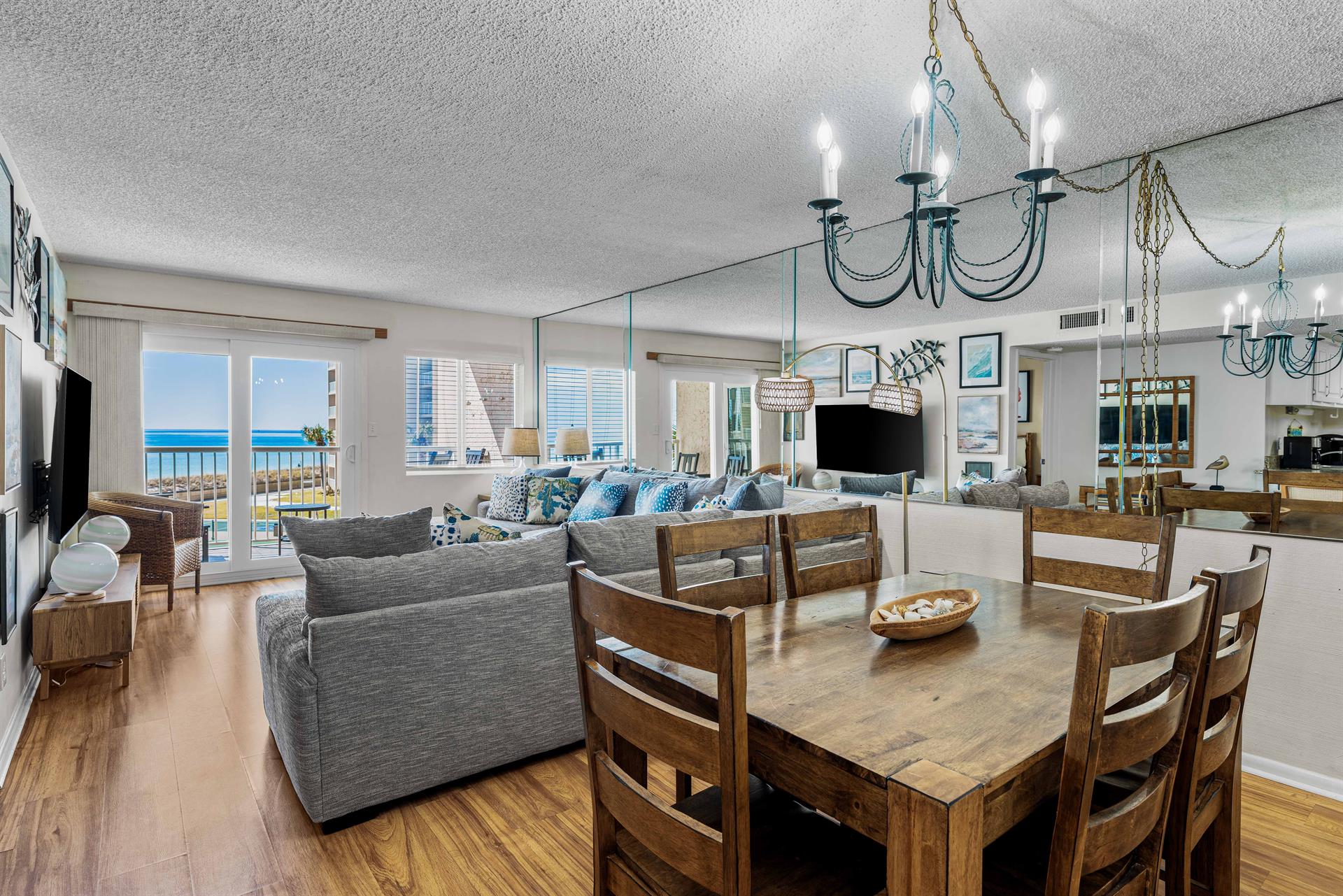 Dining and Living area