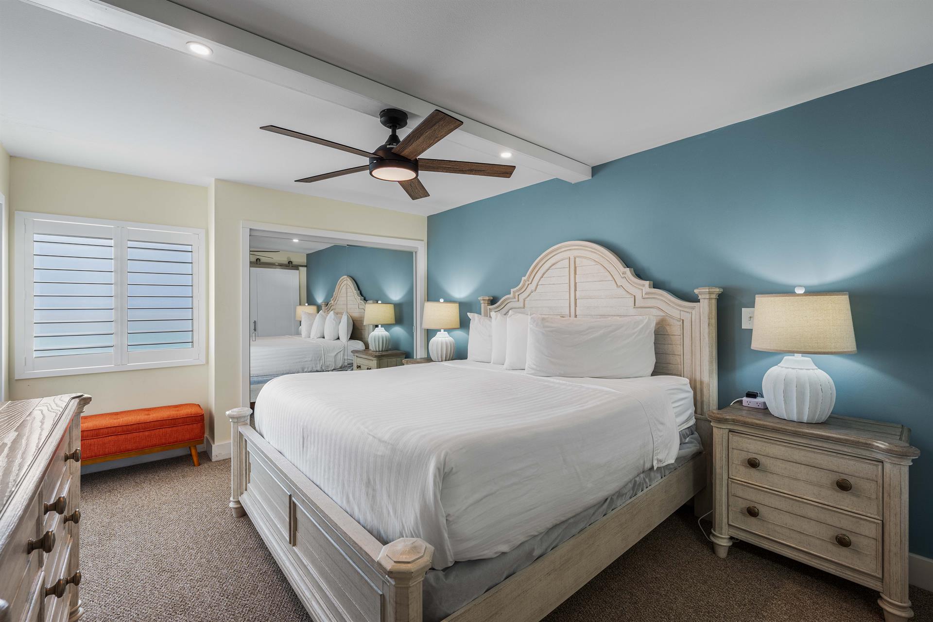 Master Bedroom with King Bed