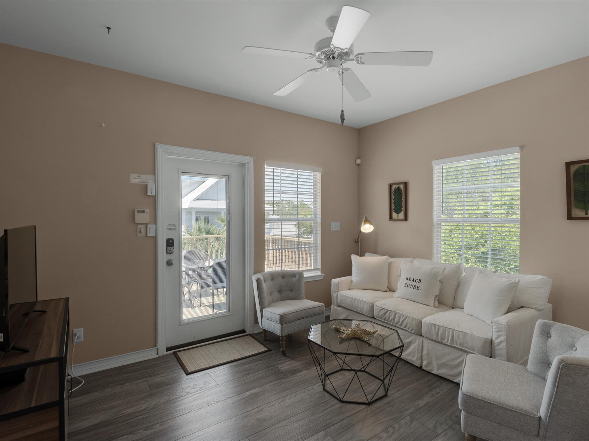 Carriage house living room