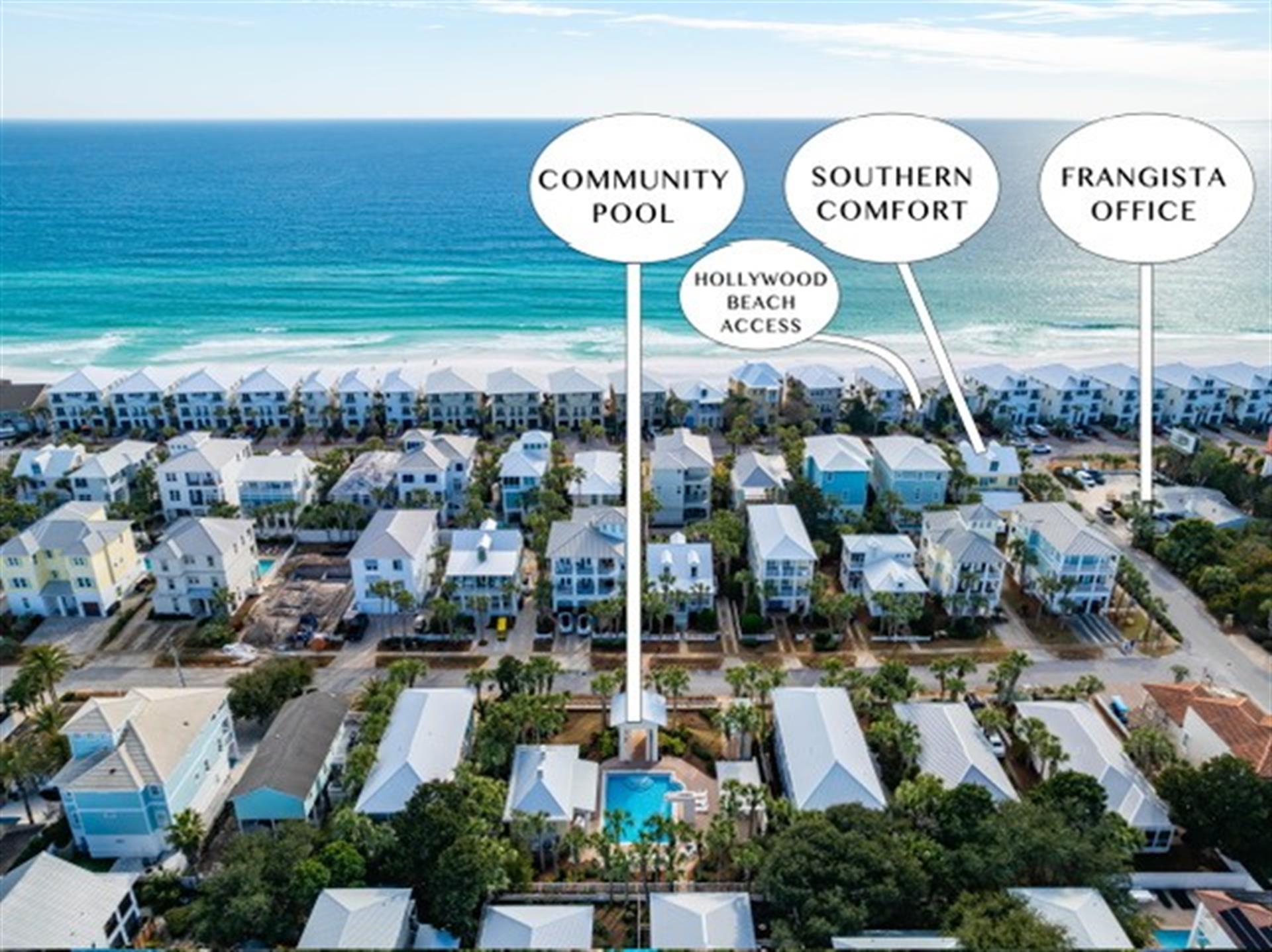 You are just steps away from the Frangista Beach Community Pool  our Frangista Beach Properties  Office   Stop by or if theres anything you need, dont hesitate to ask.  Thats Why We Are Here