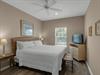 Carriage house bedroom with King