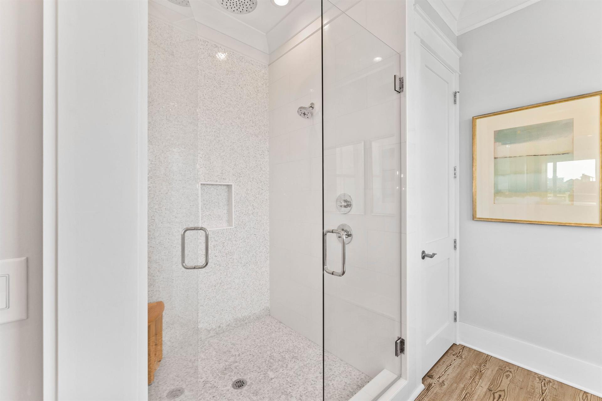 Primary Ensuite with Large Walkin Shower 3rd Floor