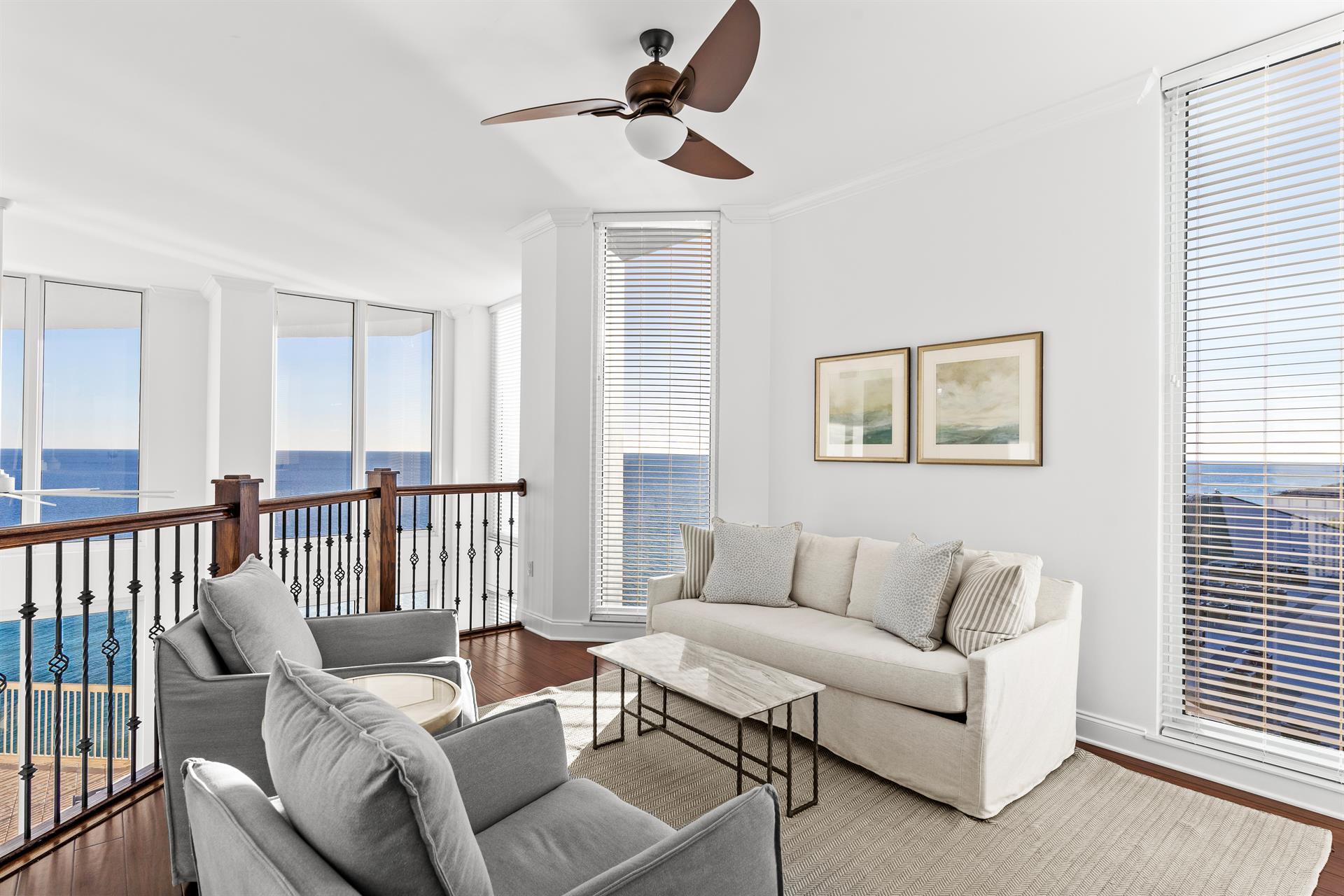 2nd Floor Living Area with Sleeper Sofa