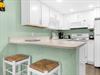Kitchen with breakfast bar seating