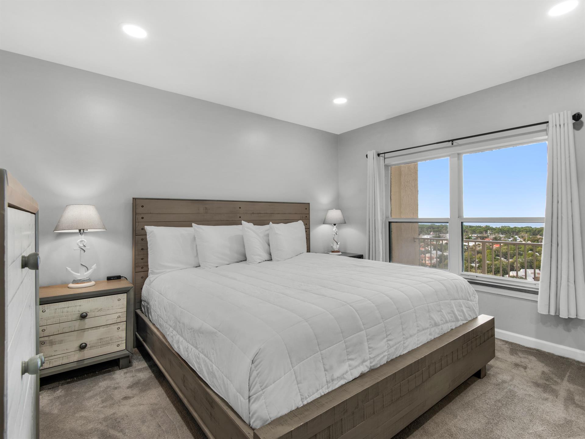 Front Guest Bedroom with King Bed